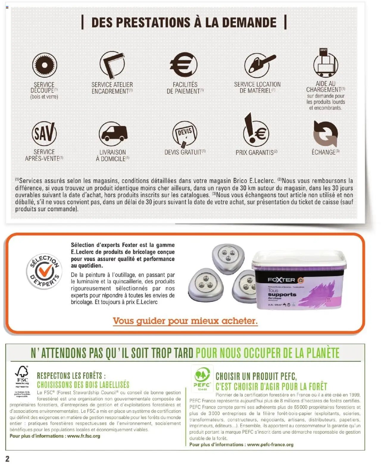 Brico E.Leclerc Guide décoriaton & luminaire | Varennes sur seine