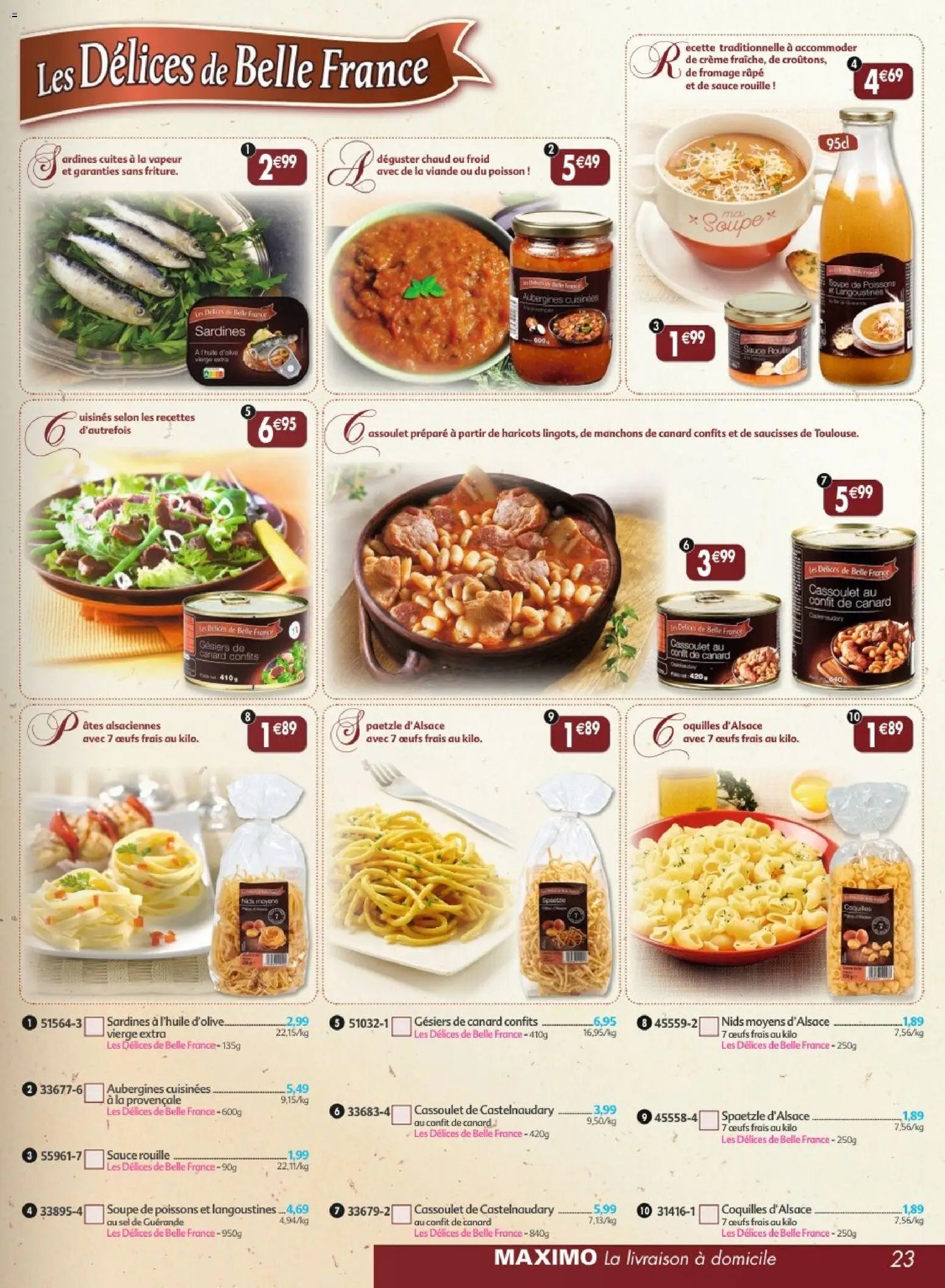 Maximo catalogue epicerie (2026-03-02 - 2026-03-29)