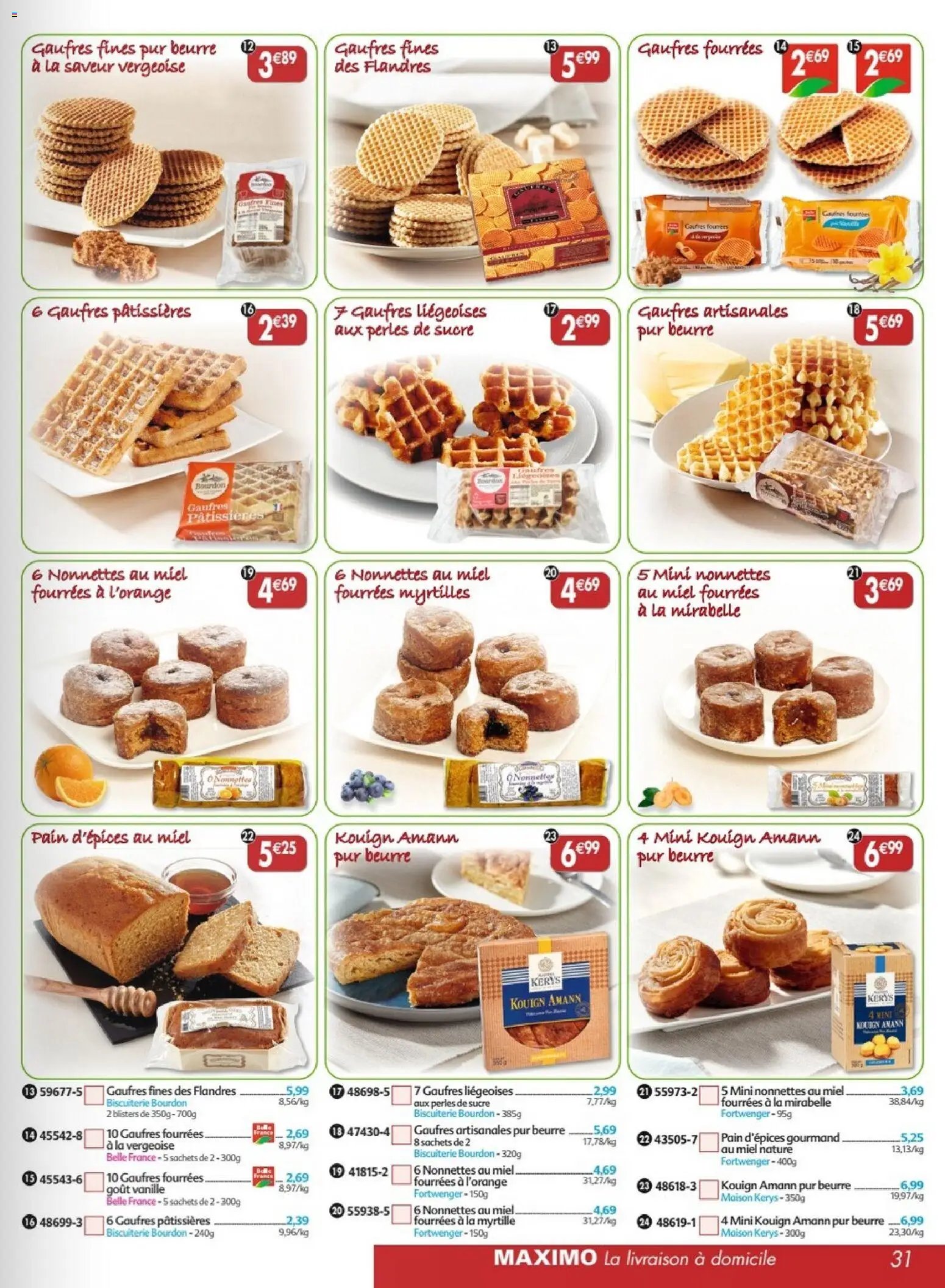 Maximo catalogue epicerie (2026-03-02 - 2026-03-29)