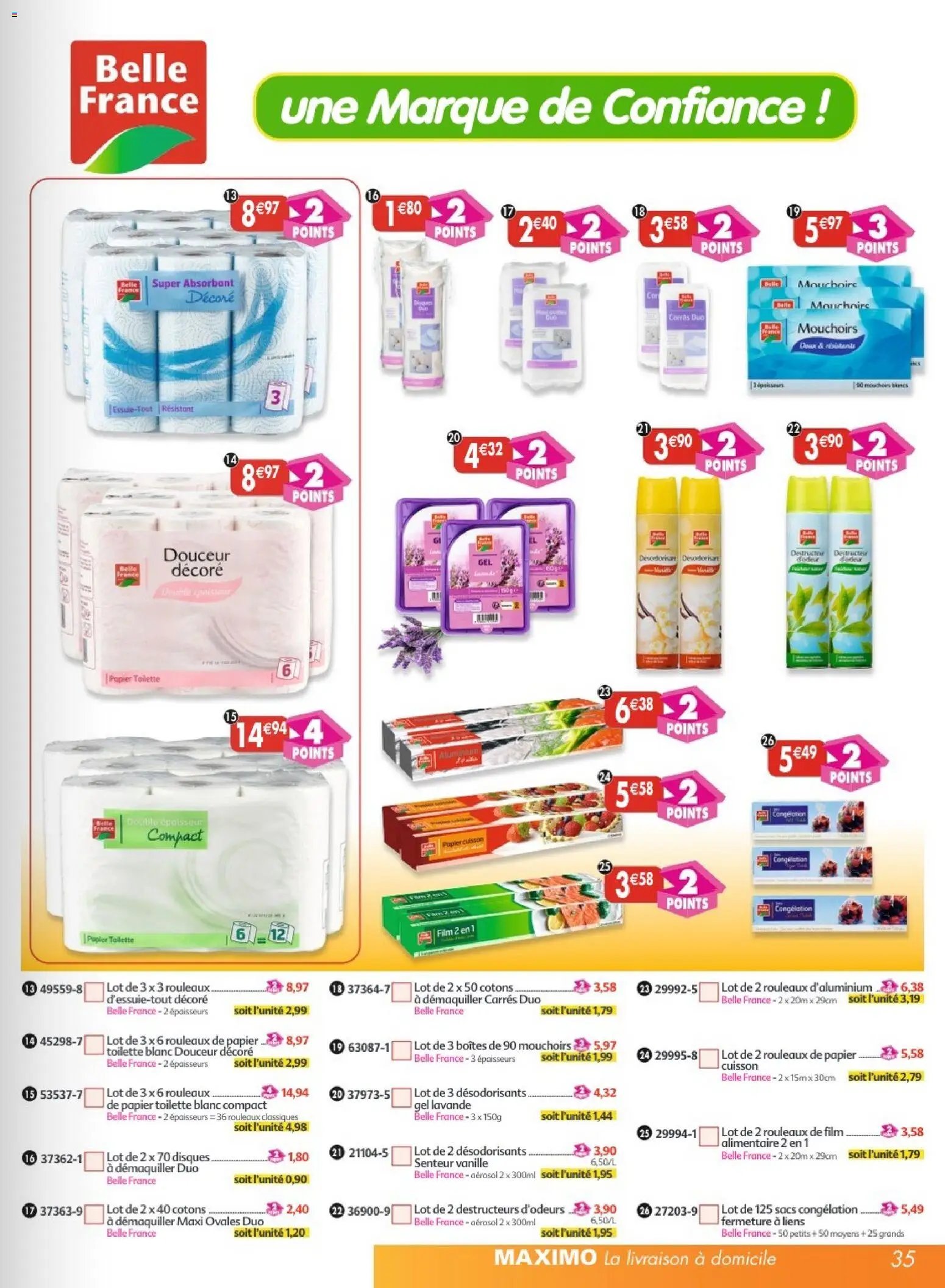 Maximo catalogue epicerie (2026-03-02 - 2026-03-29)