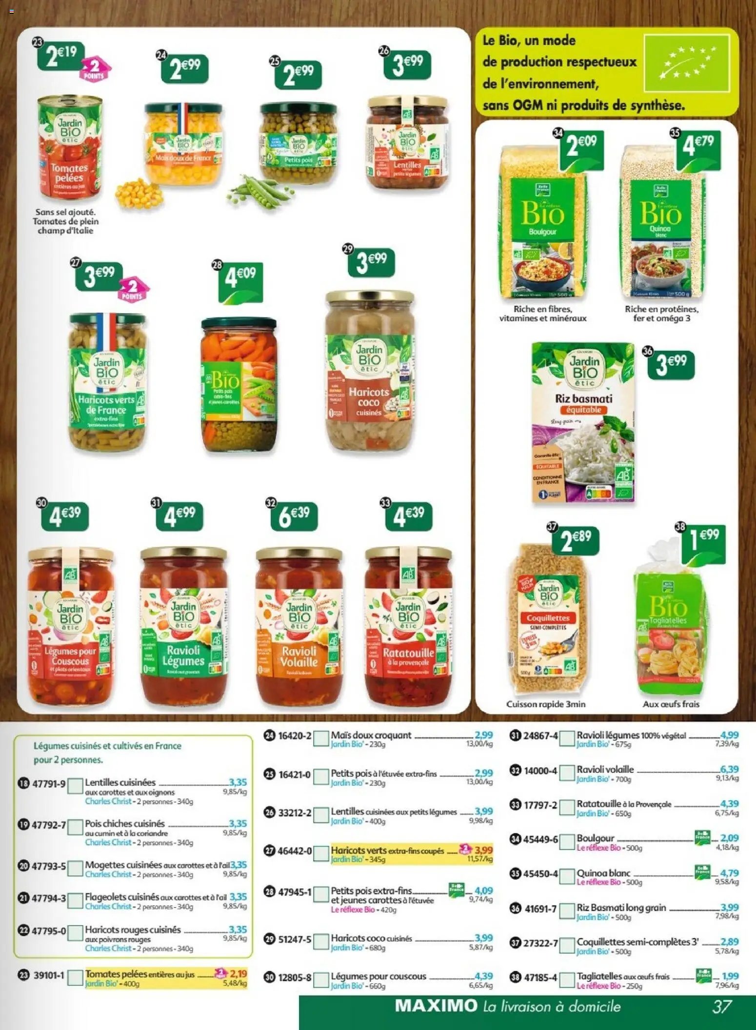 Maximo catalogue epicerie (2026-03-02 - 2026-03-29)