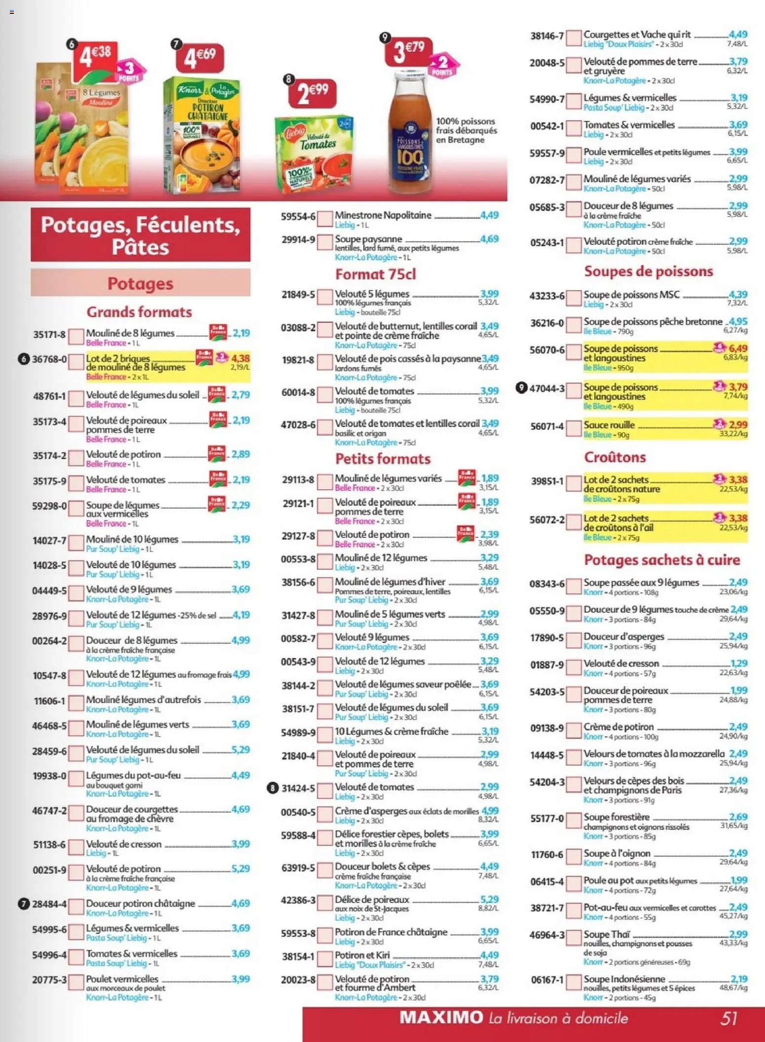Maximo catalogue epicerie (2026-03-02 - 2026-03-29)
