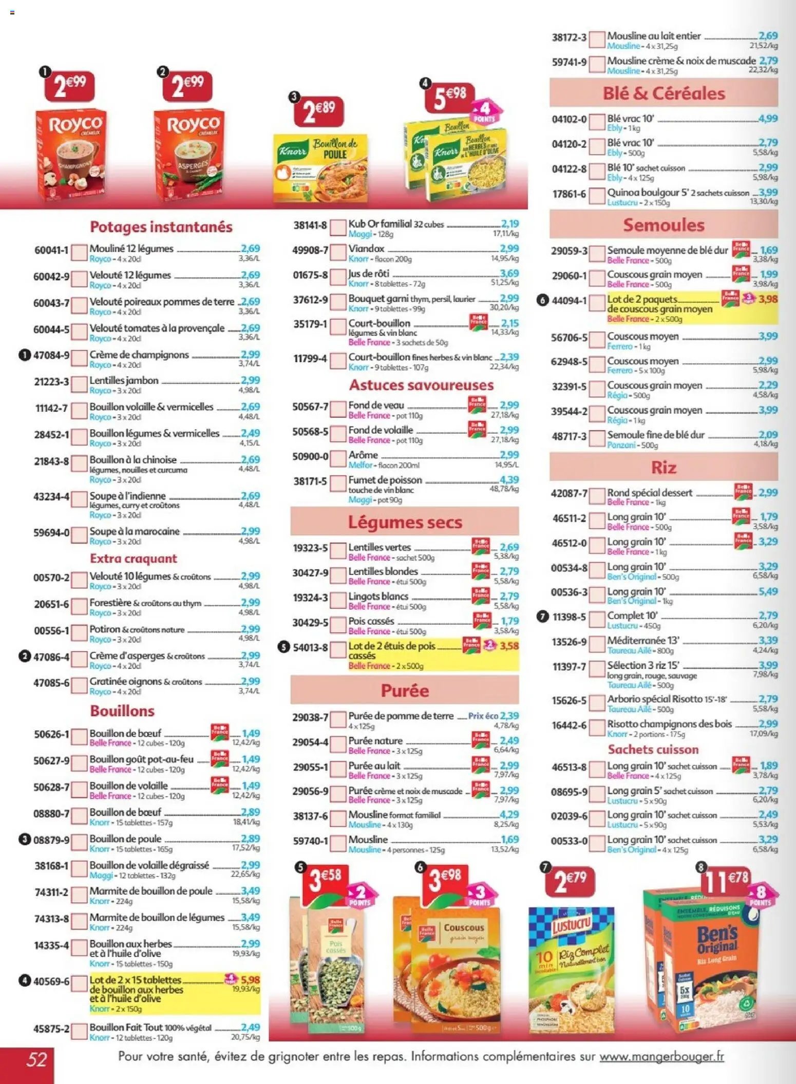 Maximo catalogue epicerie (2026-03-02 - 2026-03-29)