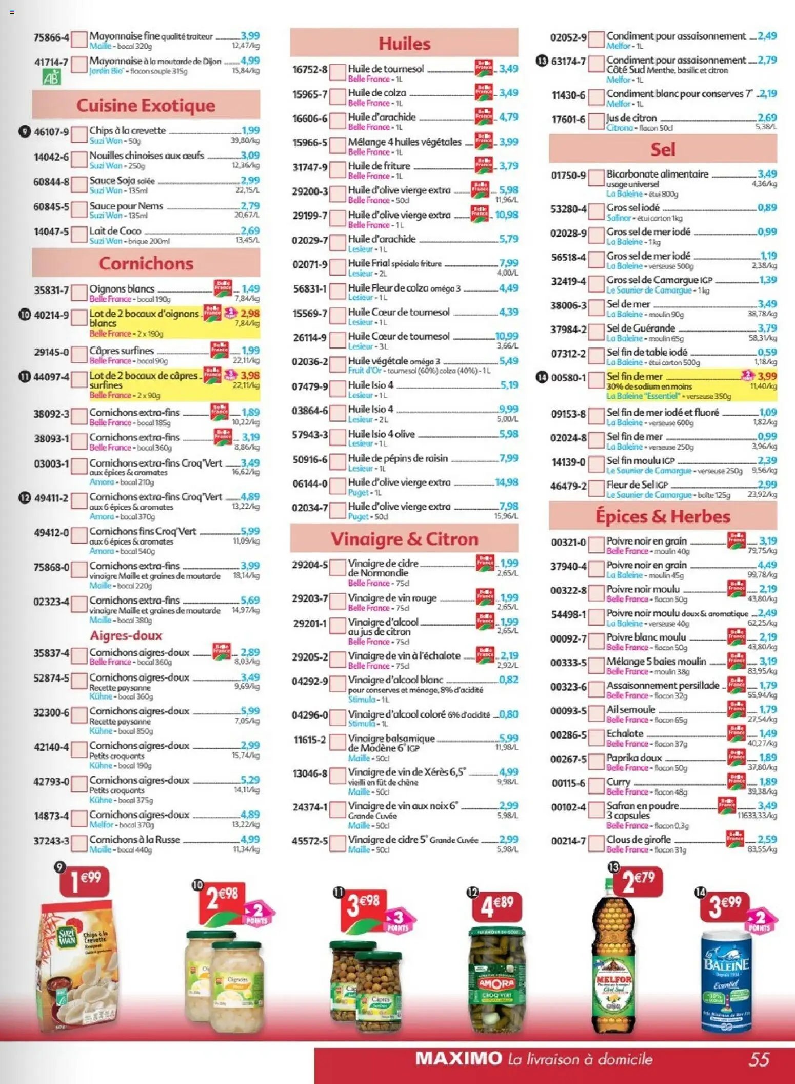 Maximo catalogue epicerie (2026-03-02 - 2026-03-29)