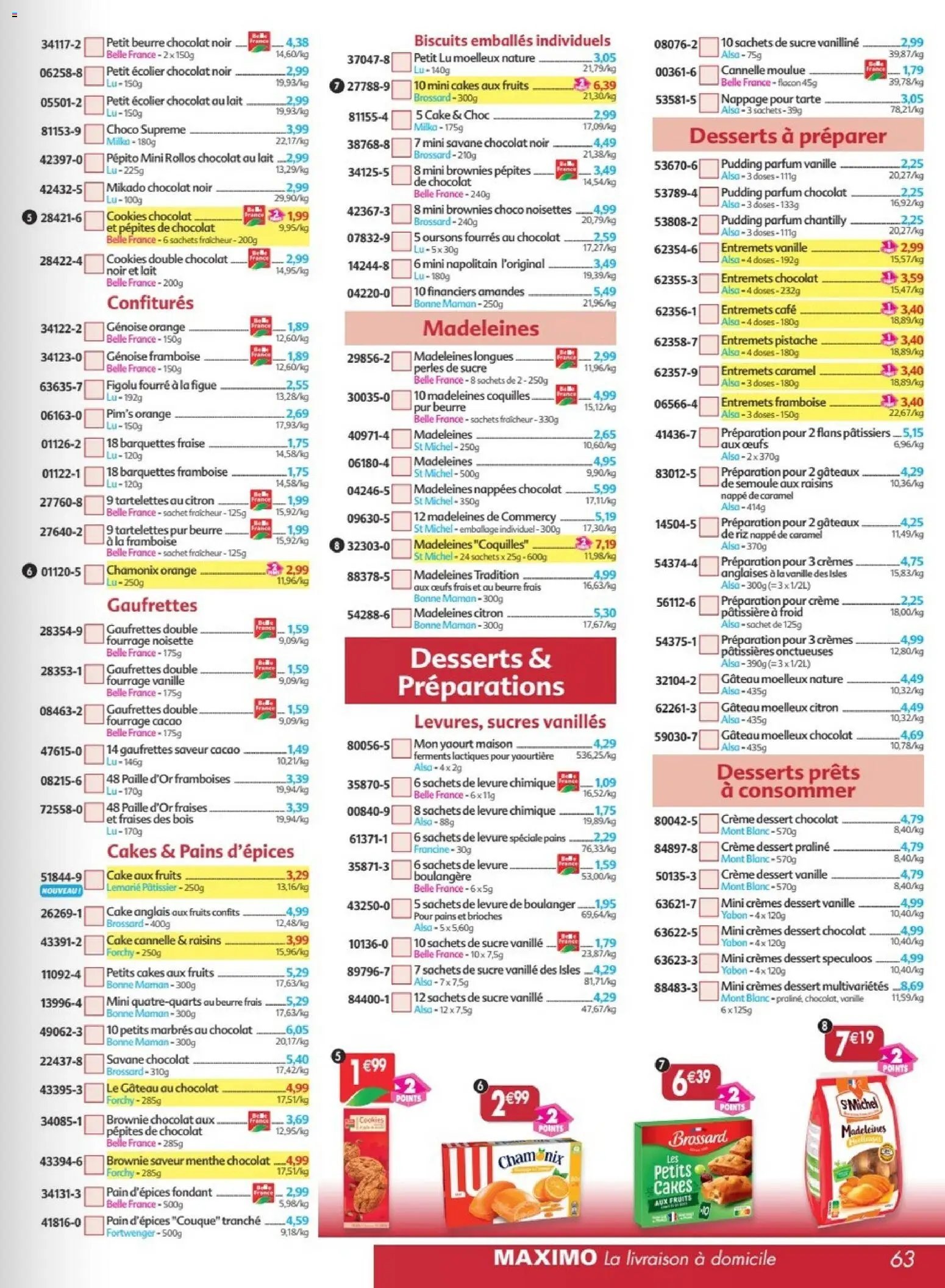 Maximo catalogue epicerie (2026-03-02 - 2026-03-29)