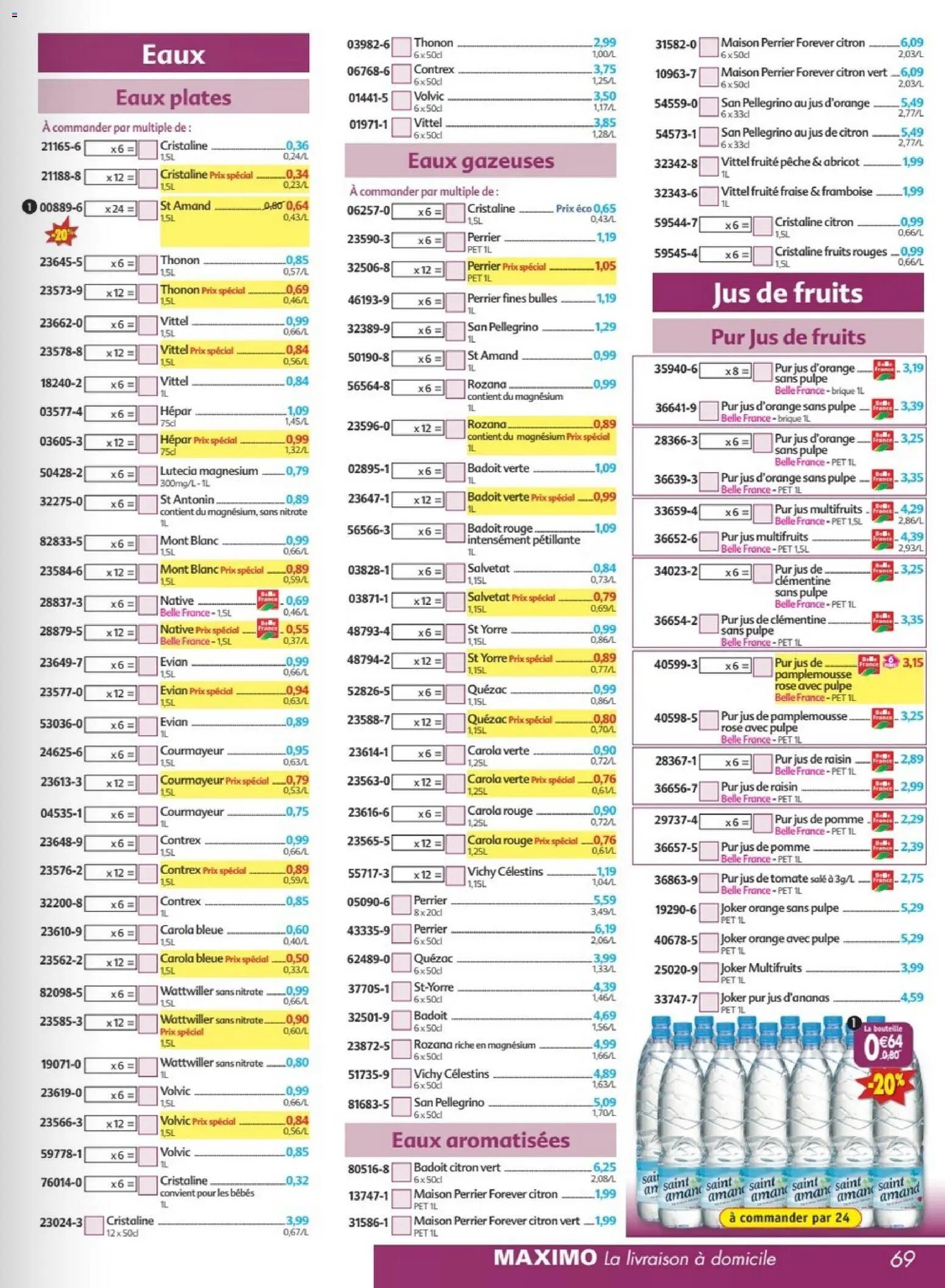 Maximo catalogue epicerie (2026-03-02 - 2026-03-29)