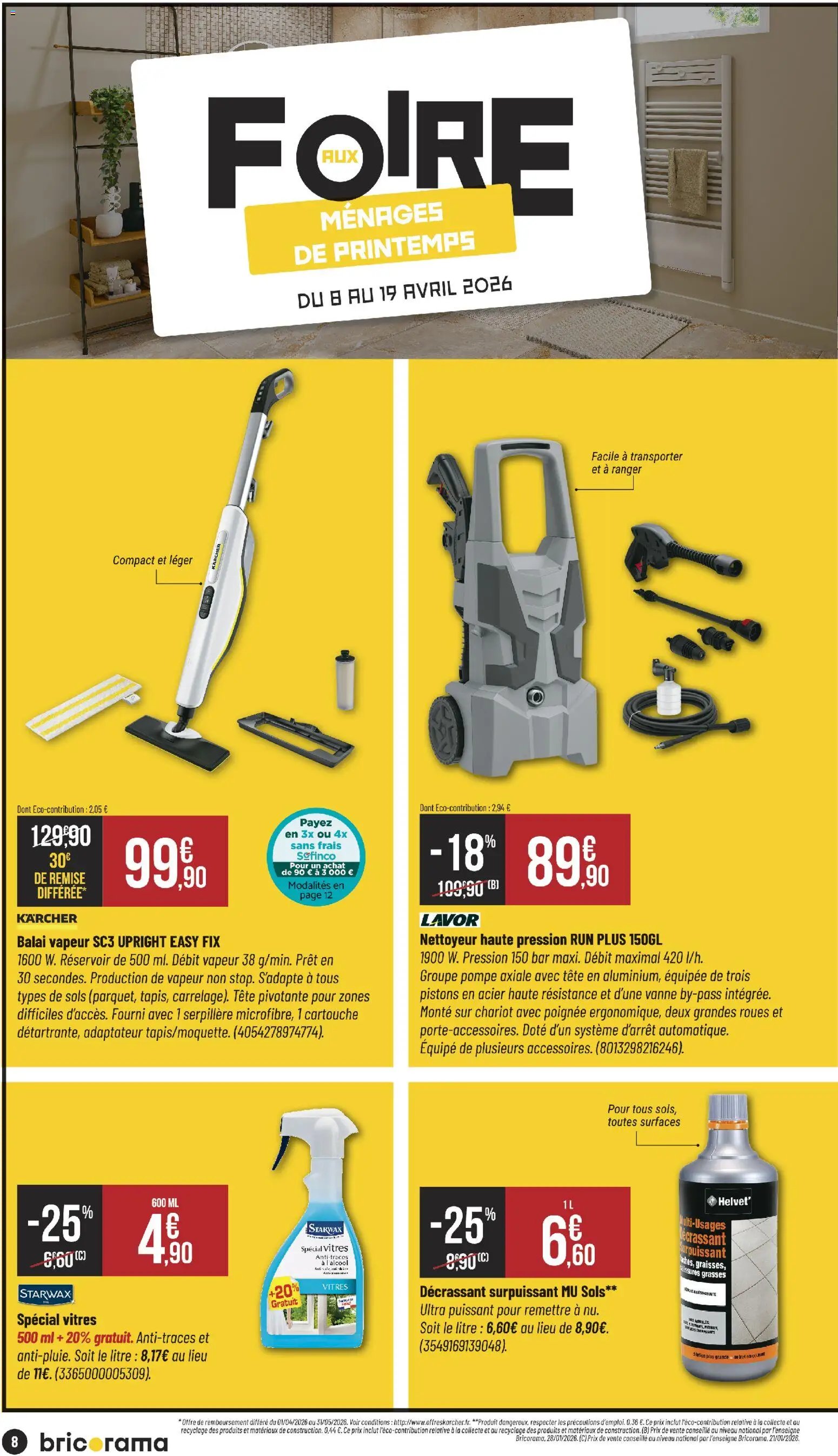 Bricorama catalogue (2026-04-08 - 2026-04-19)