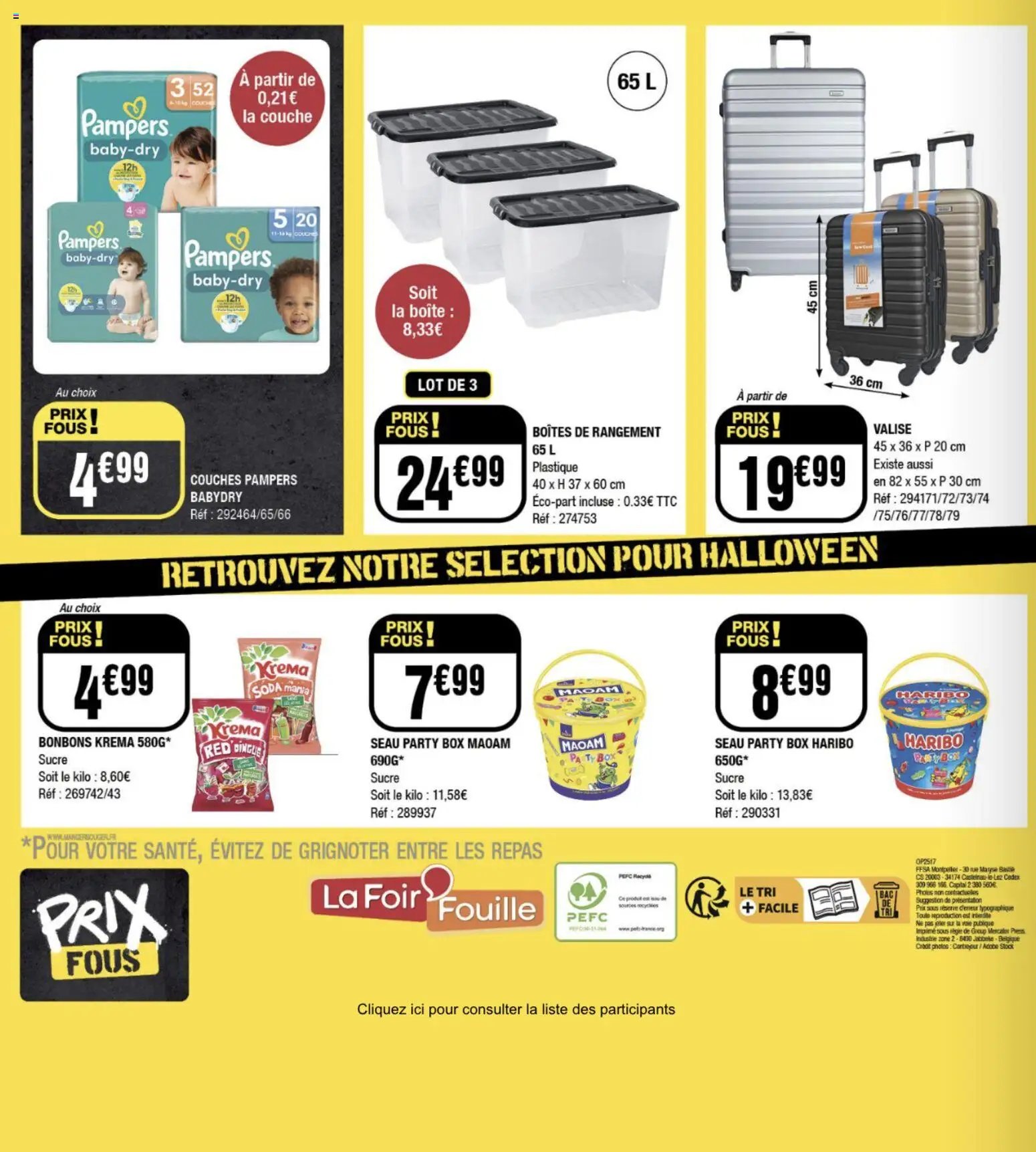 La Foir'Fouille catalogue semaine 44