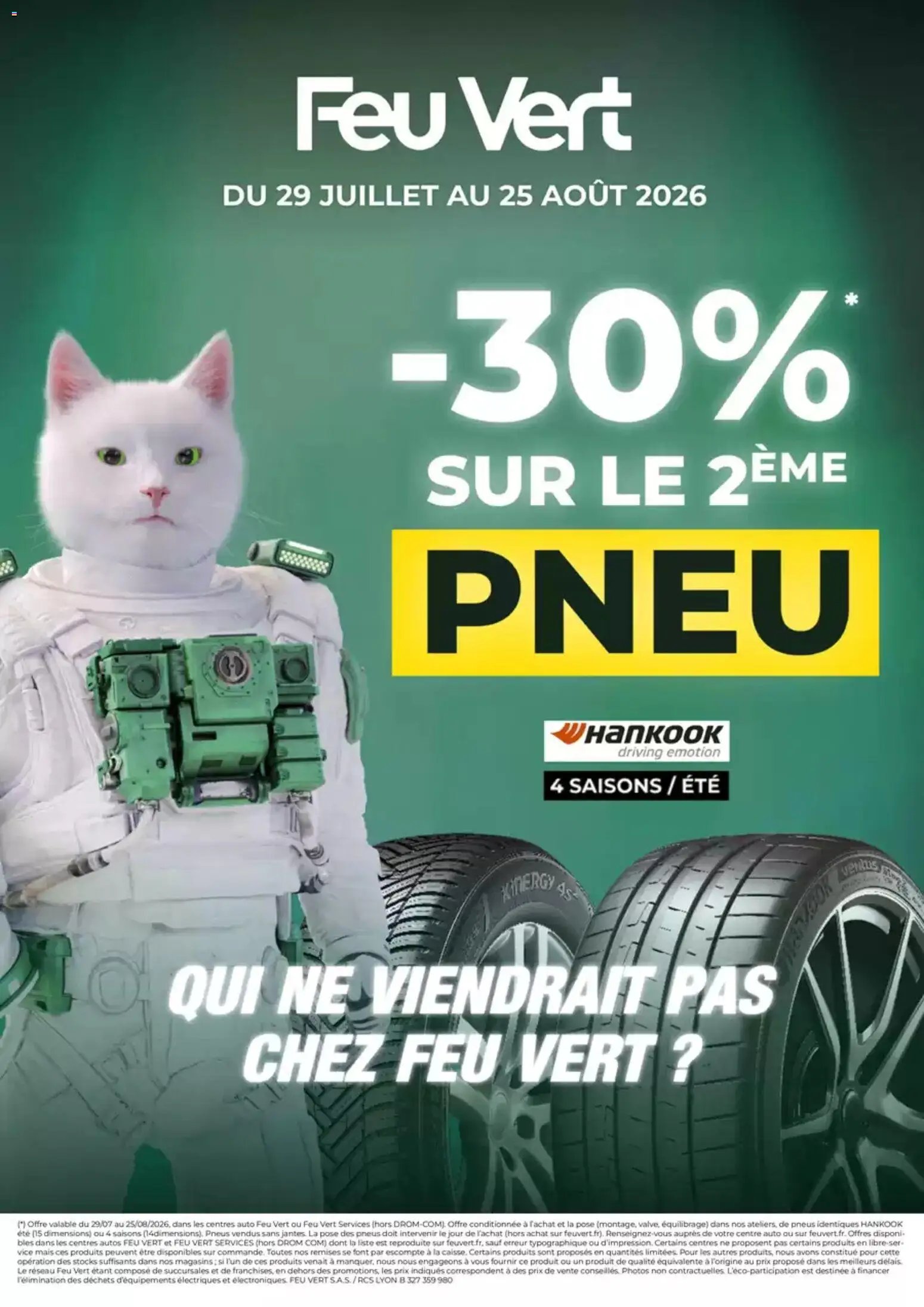 Feu Vert catalogue