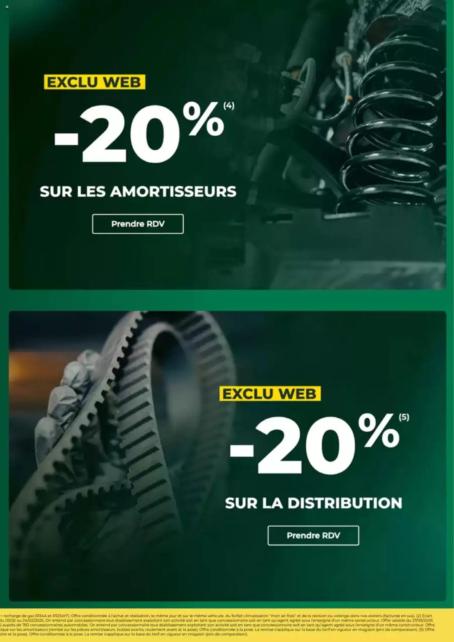 Feu Vert catalogue