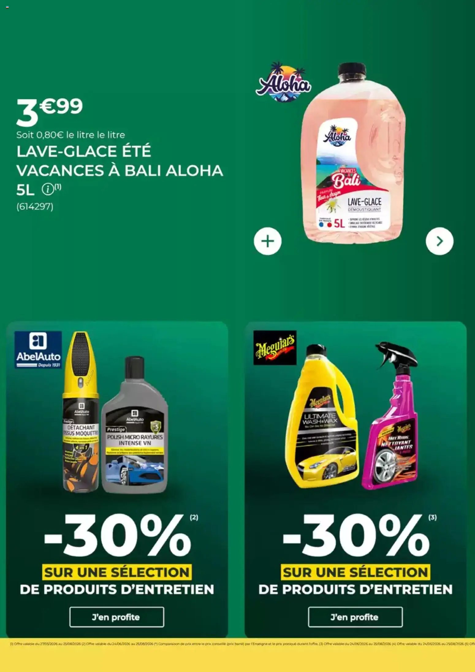 Feu Vert catalogue