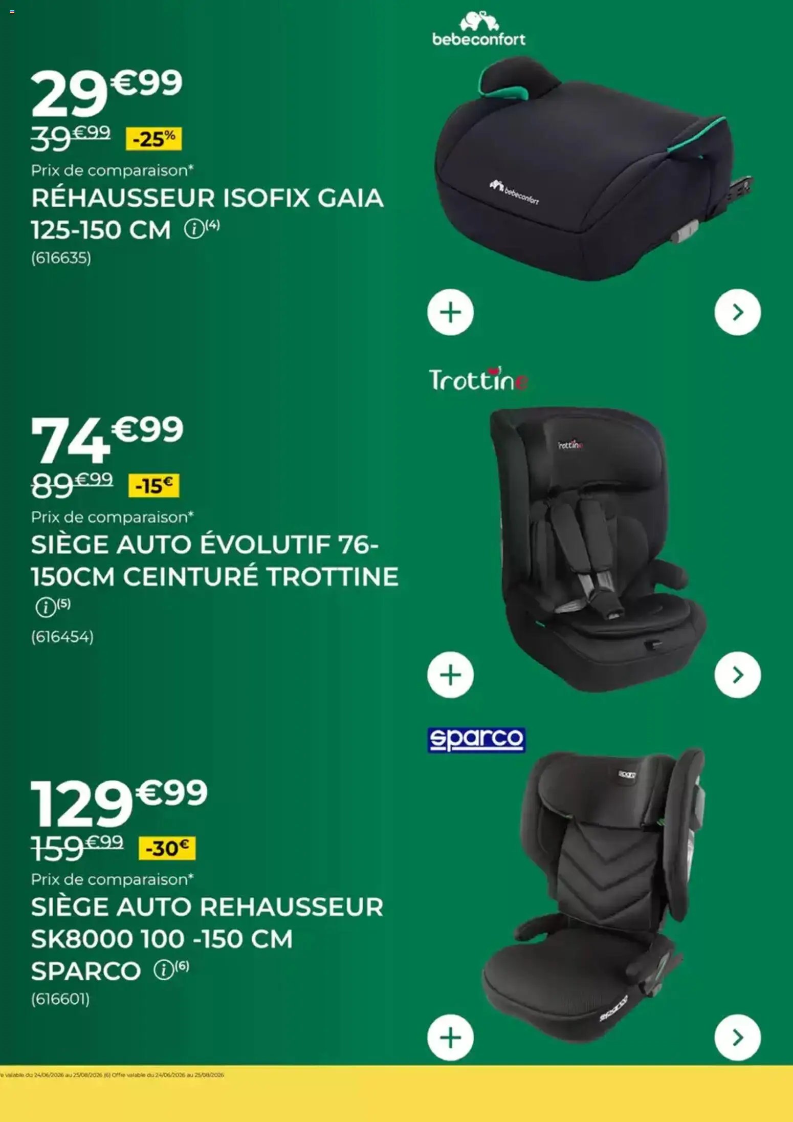 Feu Vert catalogue