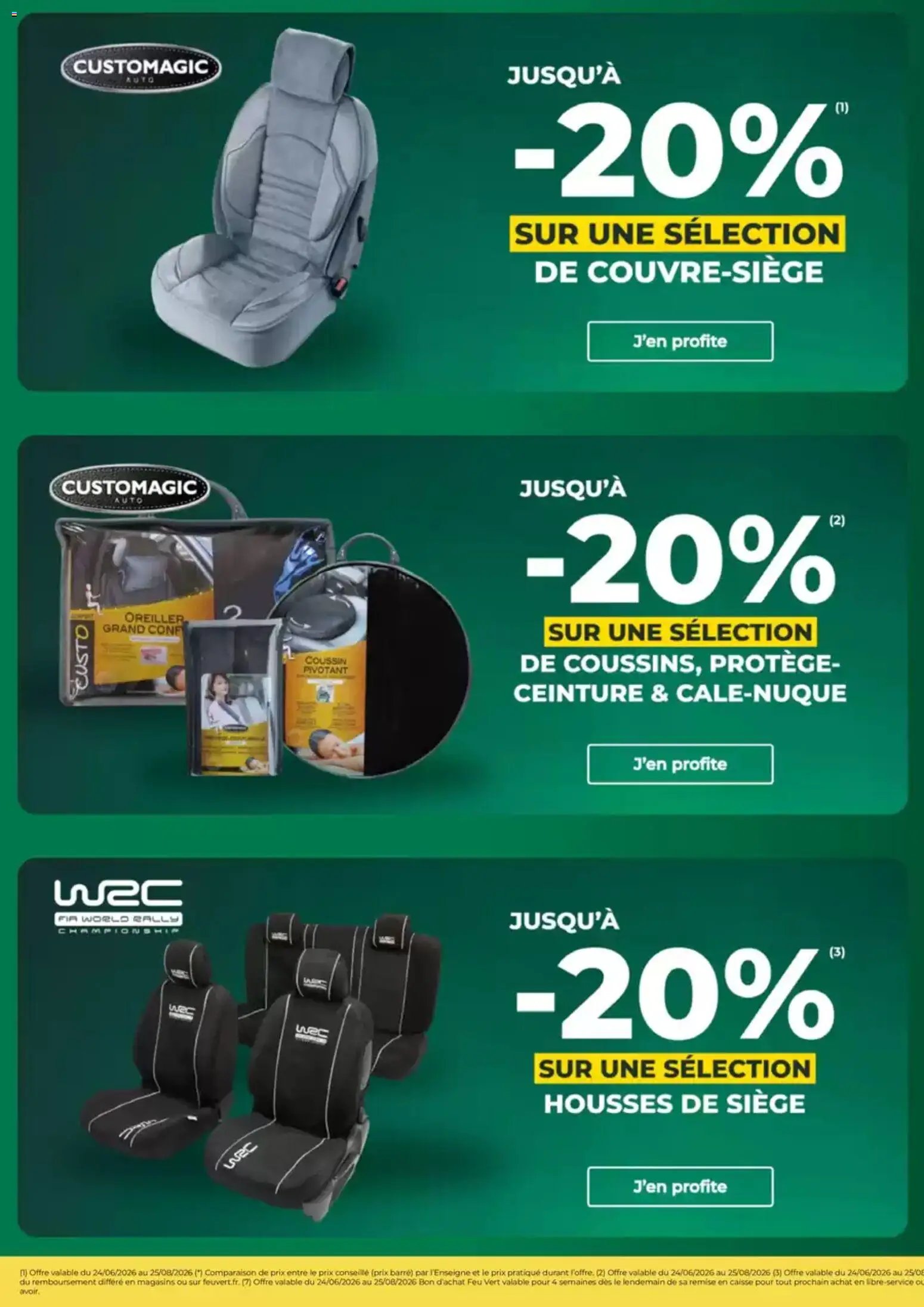 Feu Vert catalogue