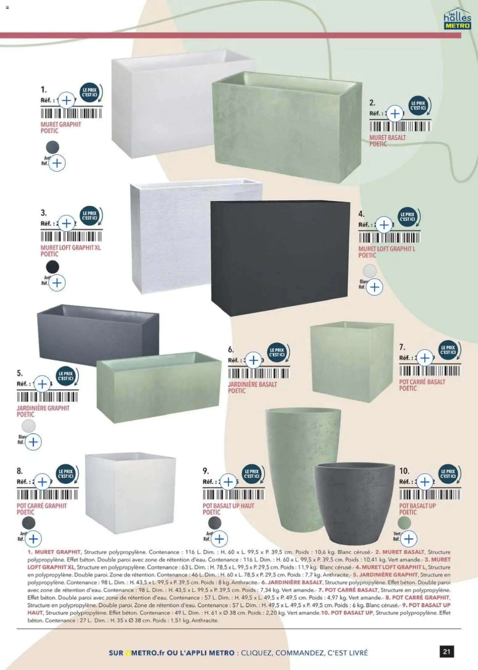 METRO - Terrasse&salle Collection 2026 (2026-01-09 - 2026-12-31)