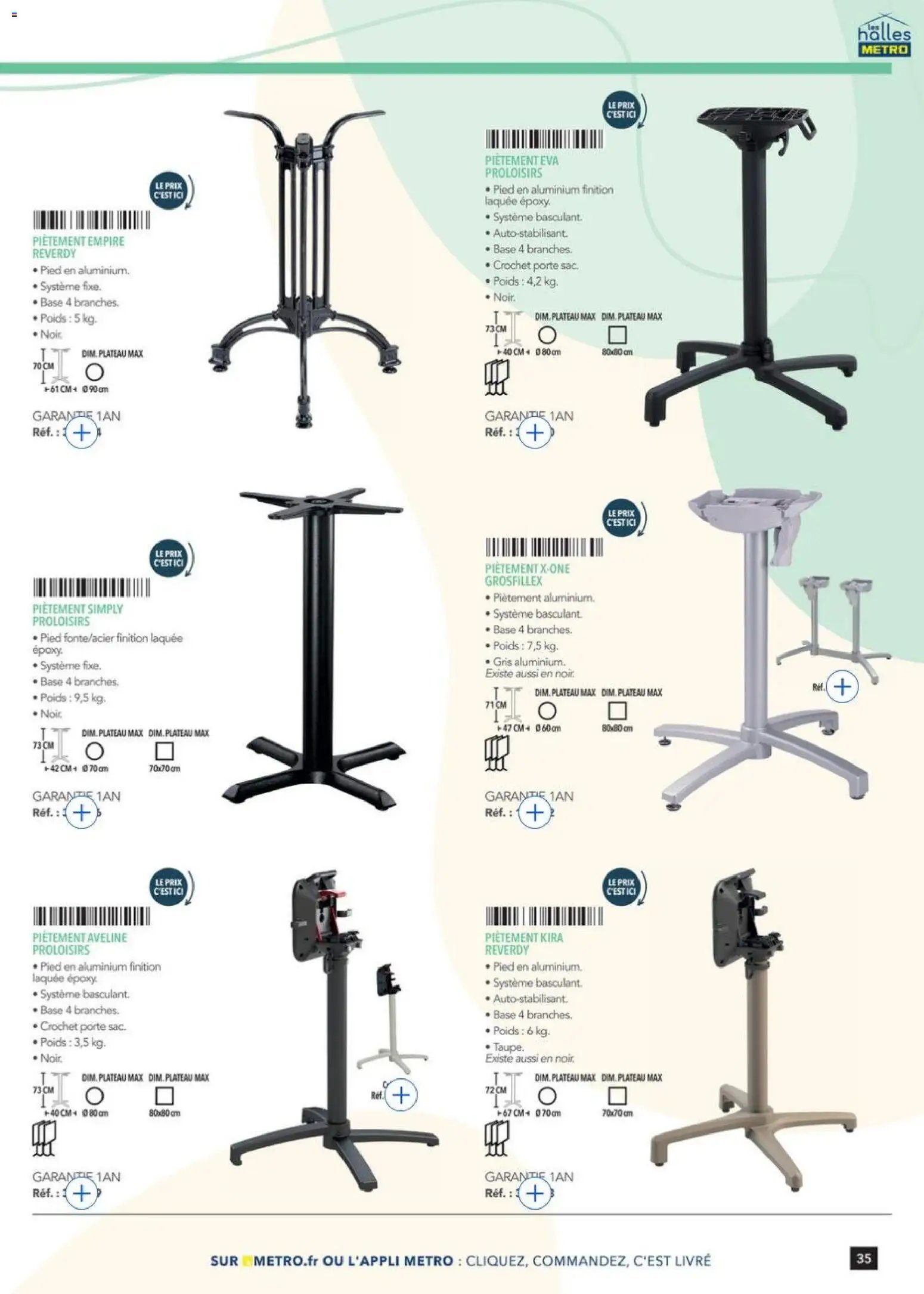 METRO - Terrasse&salle Collection 2026 (2026-01-09 - 2026-12-31)