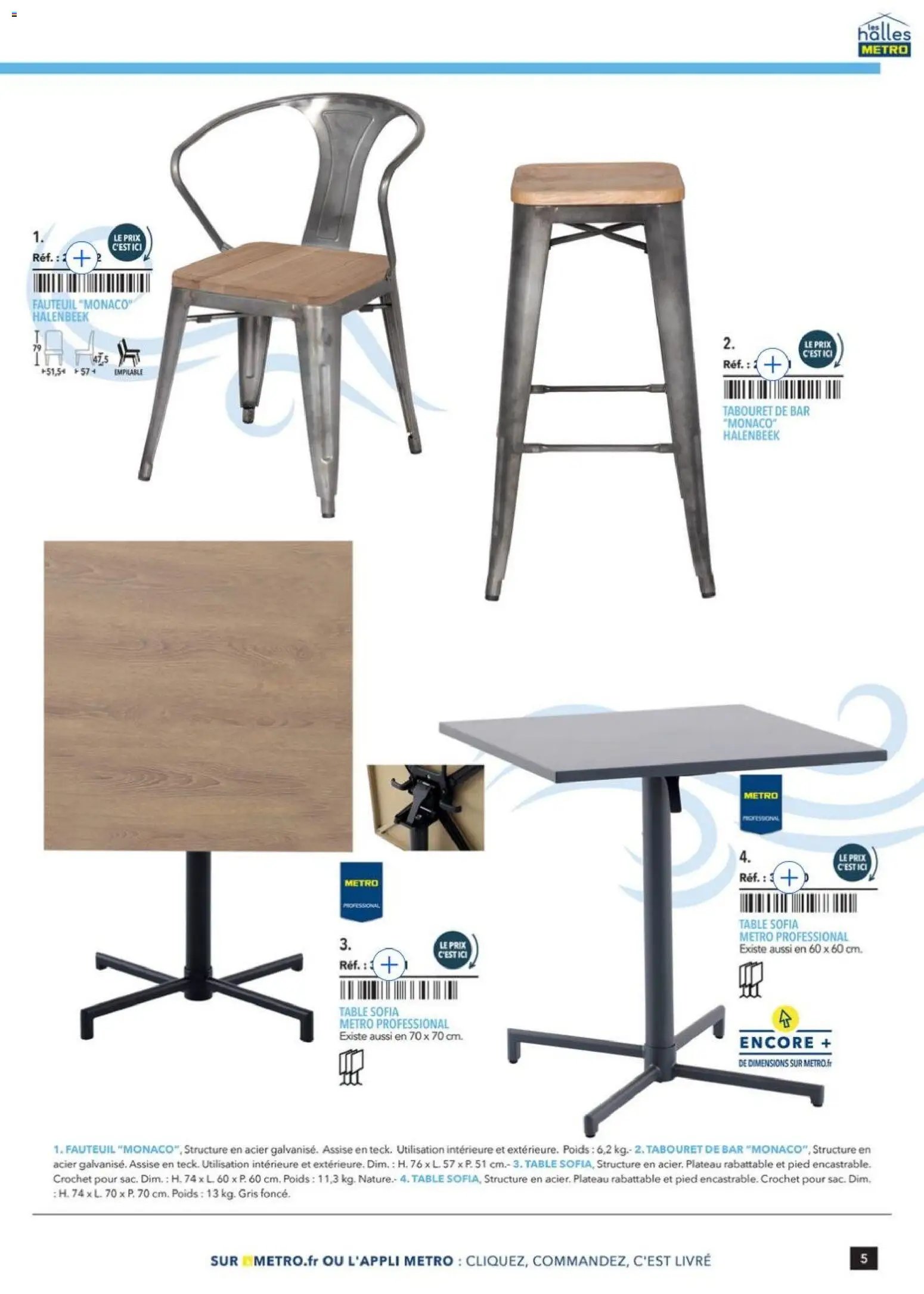 METRO - Terrasse&salle Collection 2026 (2026-01-09 - 2026-12-31)