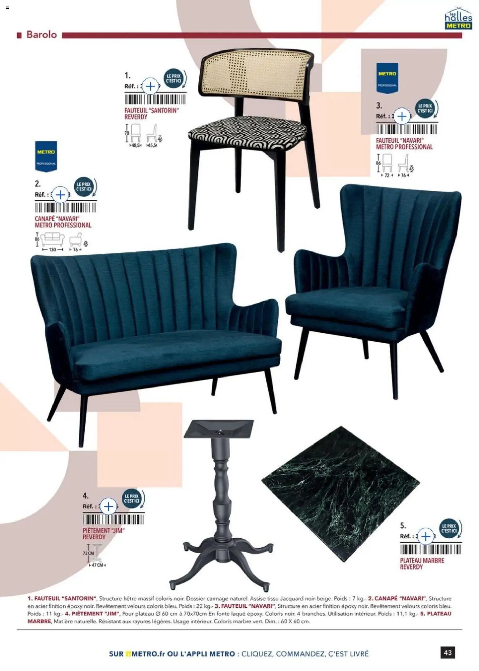 METRO - Terrasse&salle Collection 2026 (2026-01-09 - 2026-12-31)