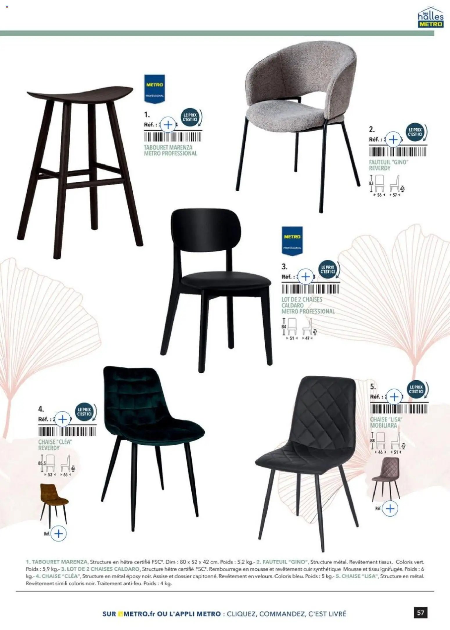 METRO - Terrasse&salle Collection 2026 (2026-01-09 - 2026-12-31)