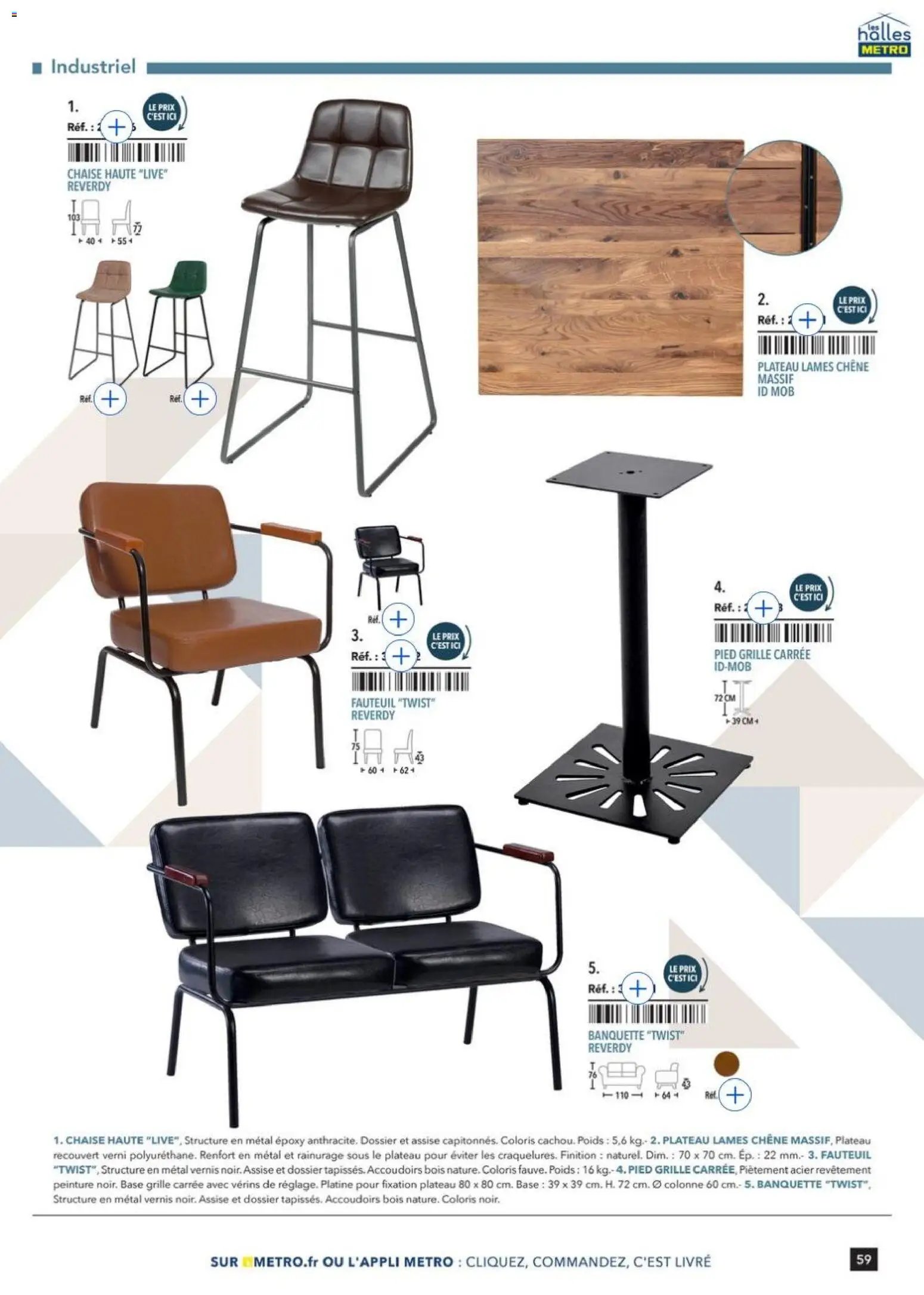 METRO - Terrasse&salle Collection 2026 (2026-01-09 - 2026-12-31)