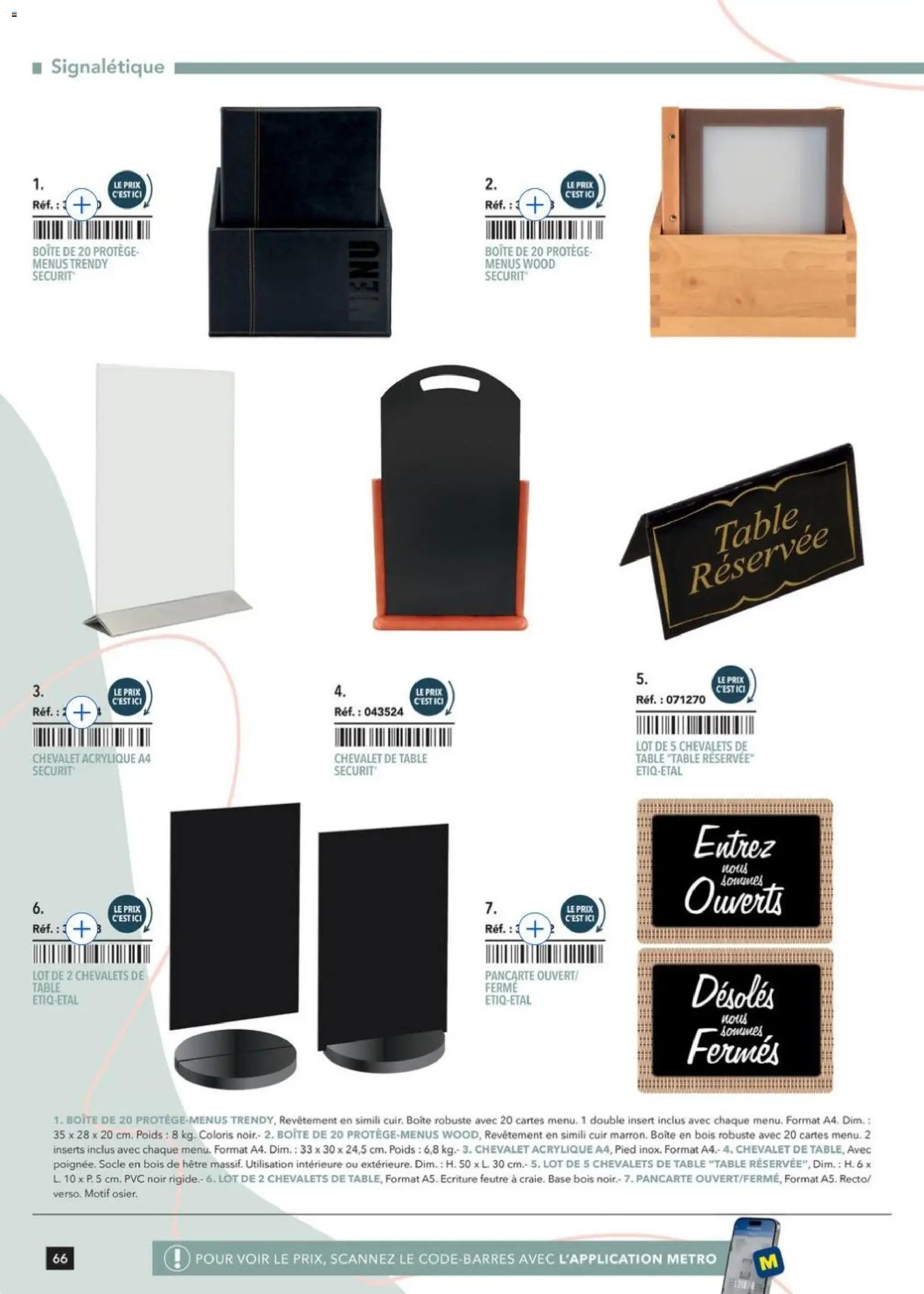 METRO - Terrasse&salle Collection 2026