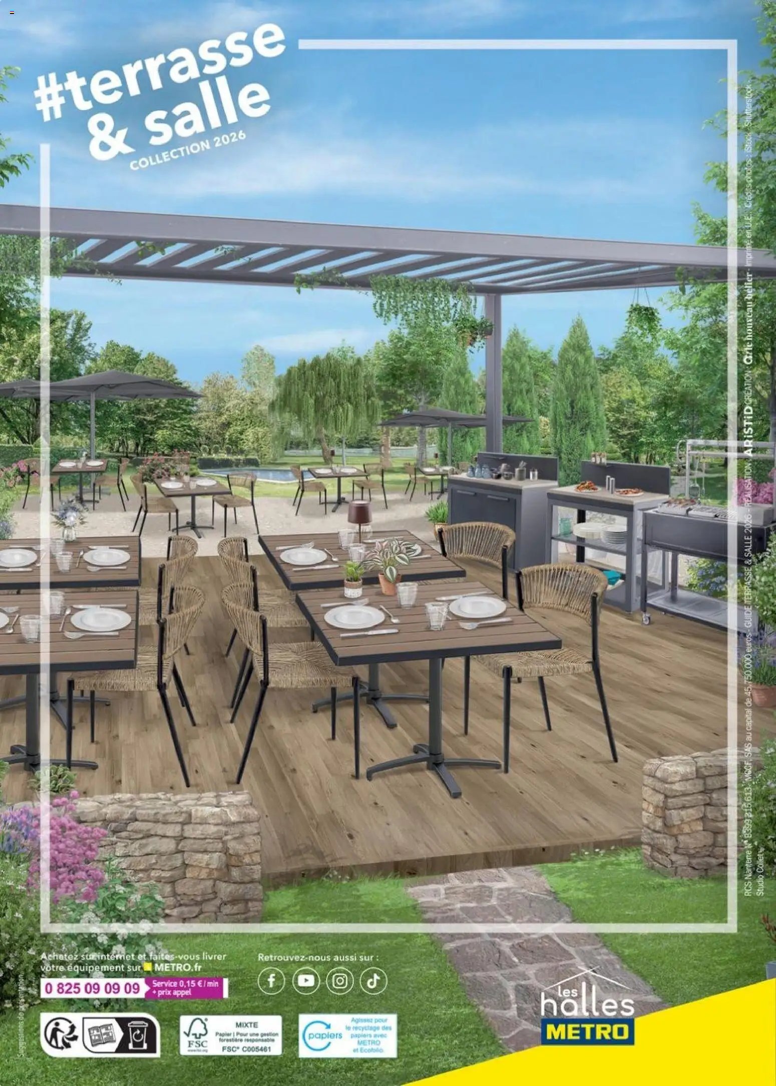 METRO - Terrasse&salle Collection 2026