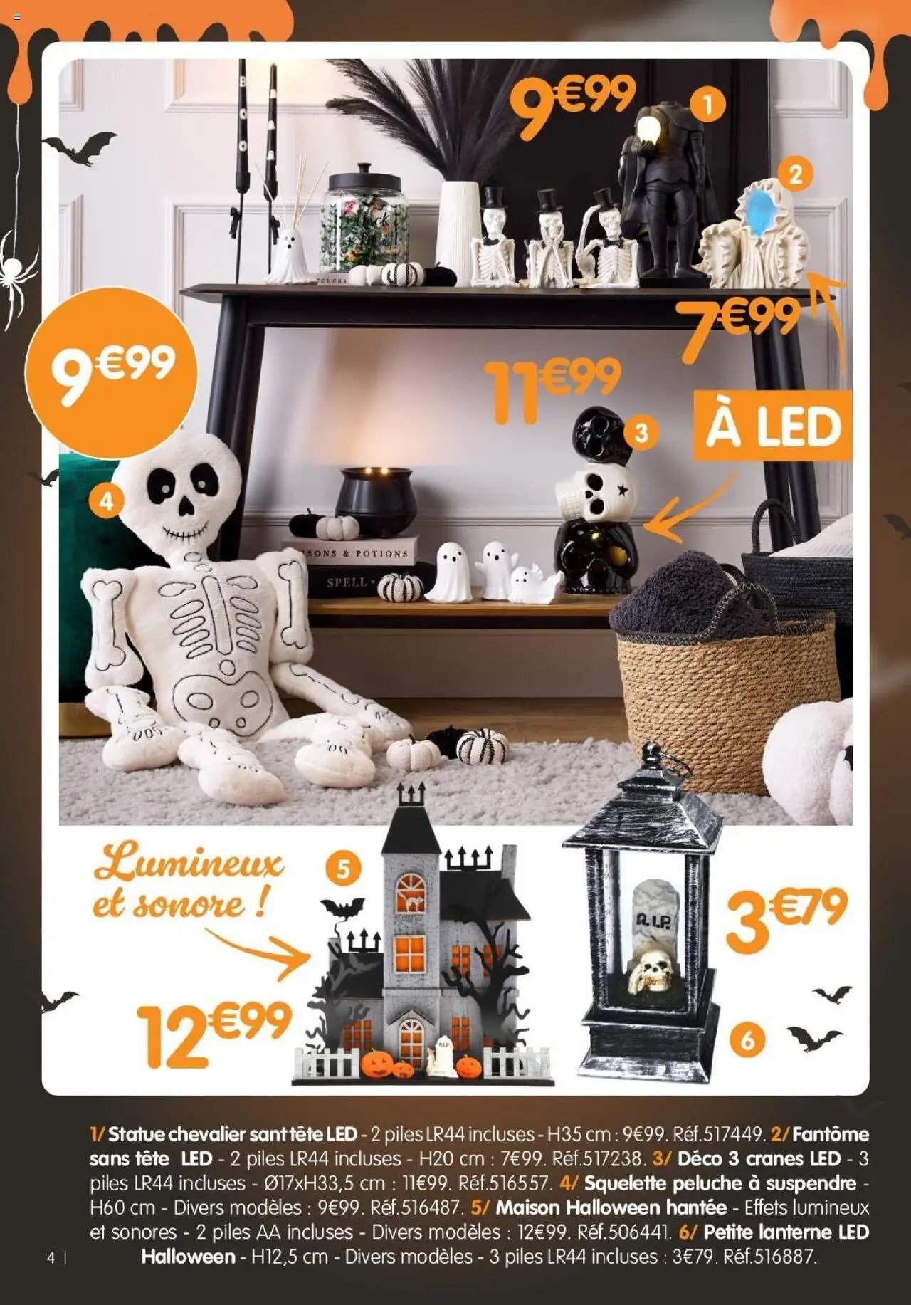B&M - Catalogue Halloween