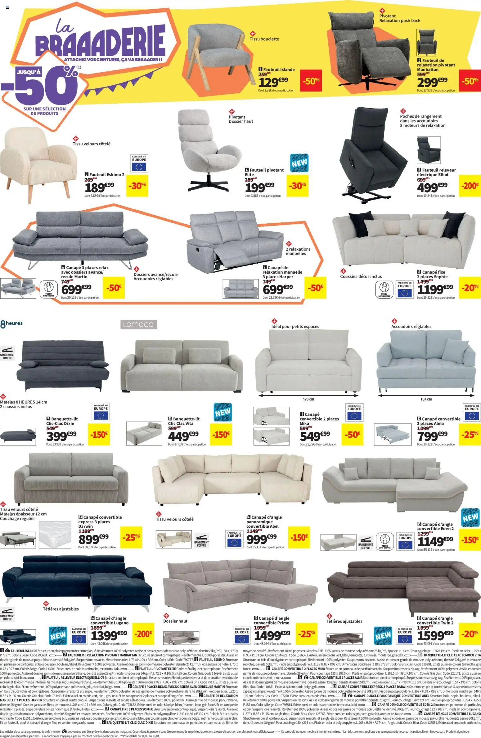 Conforama catalogue