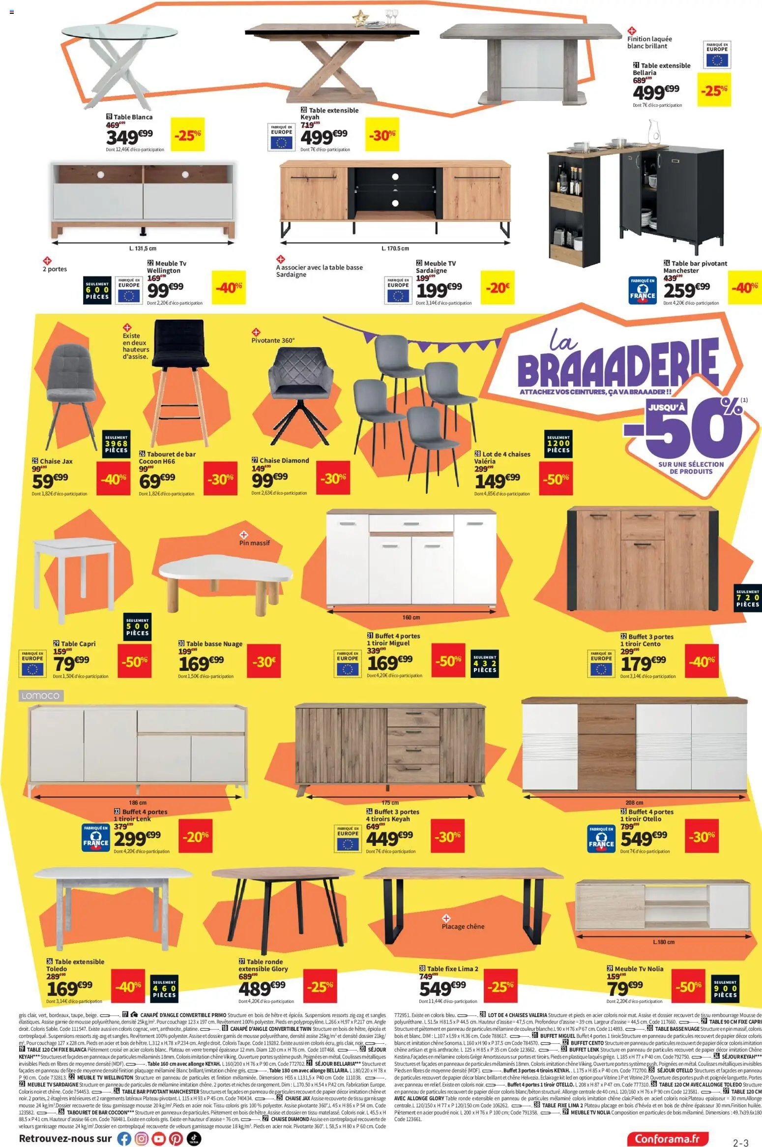 Conforama catalogue