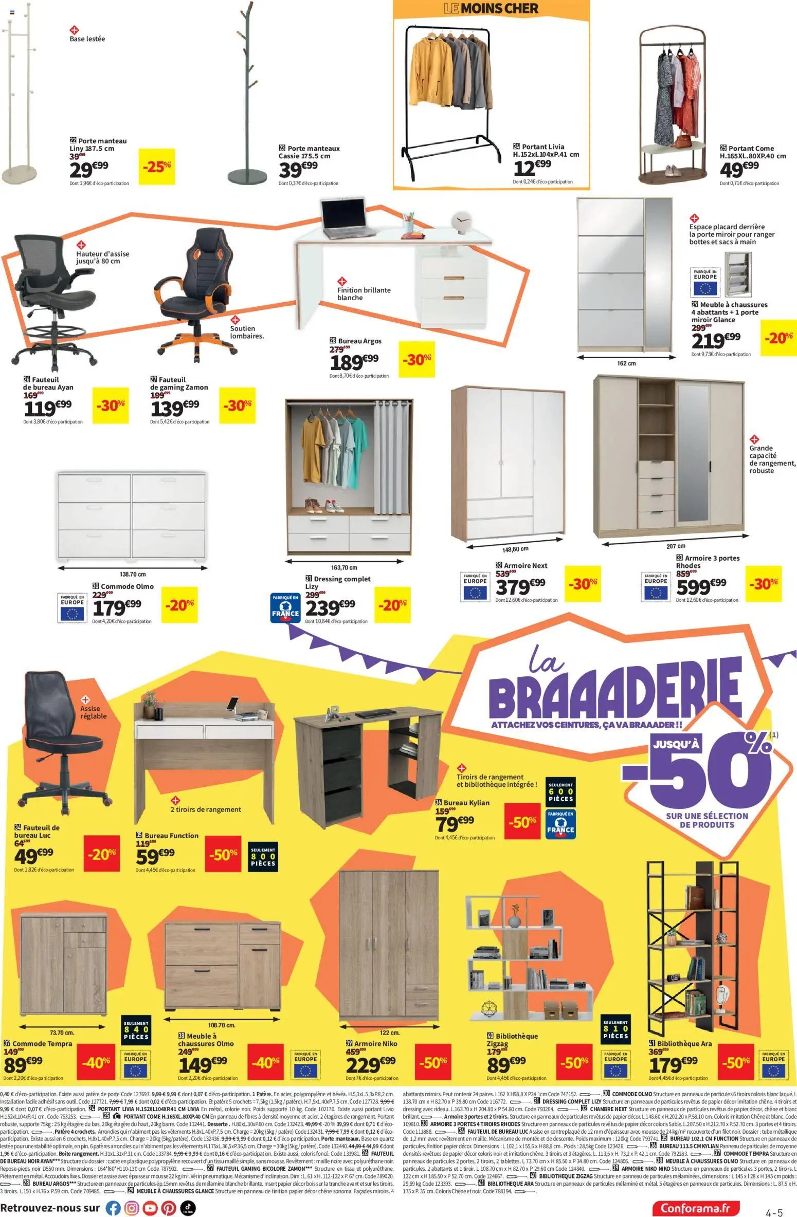Conforama catalogue