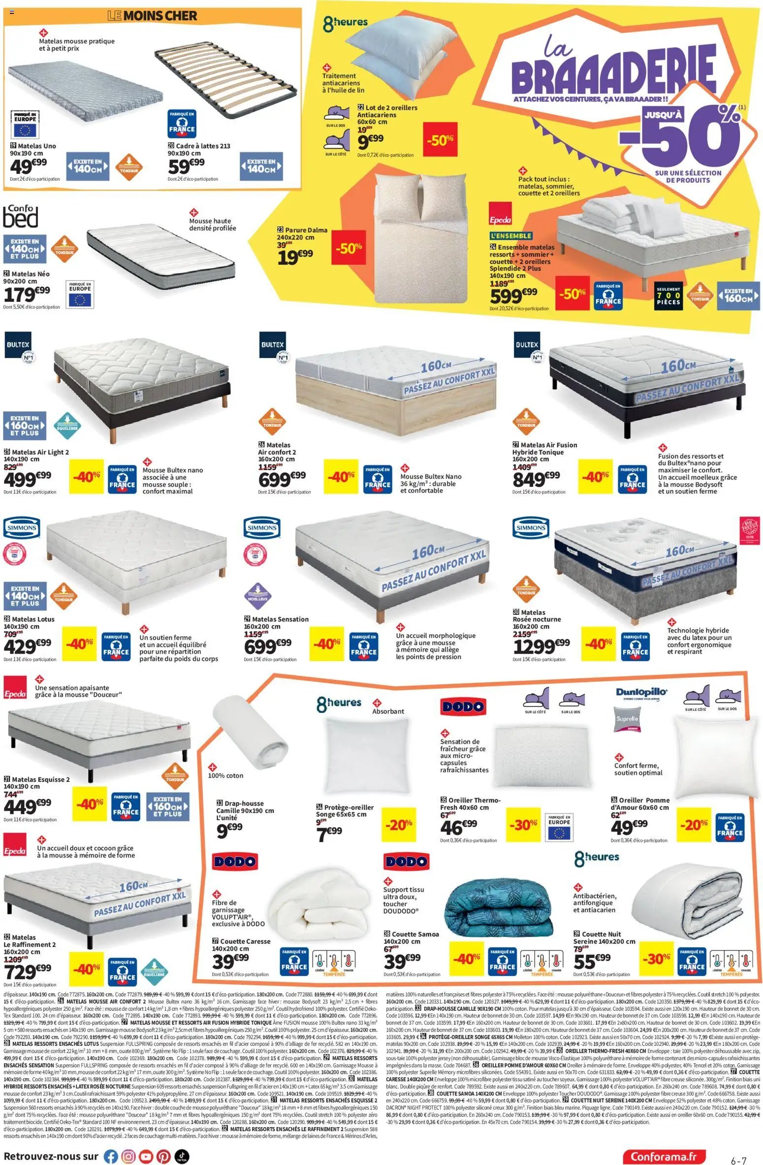 Conforama catalogue