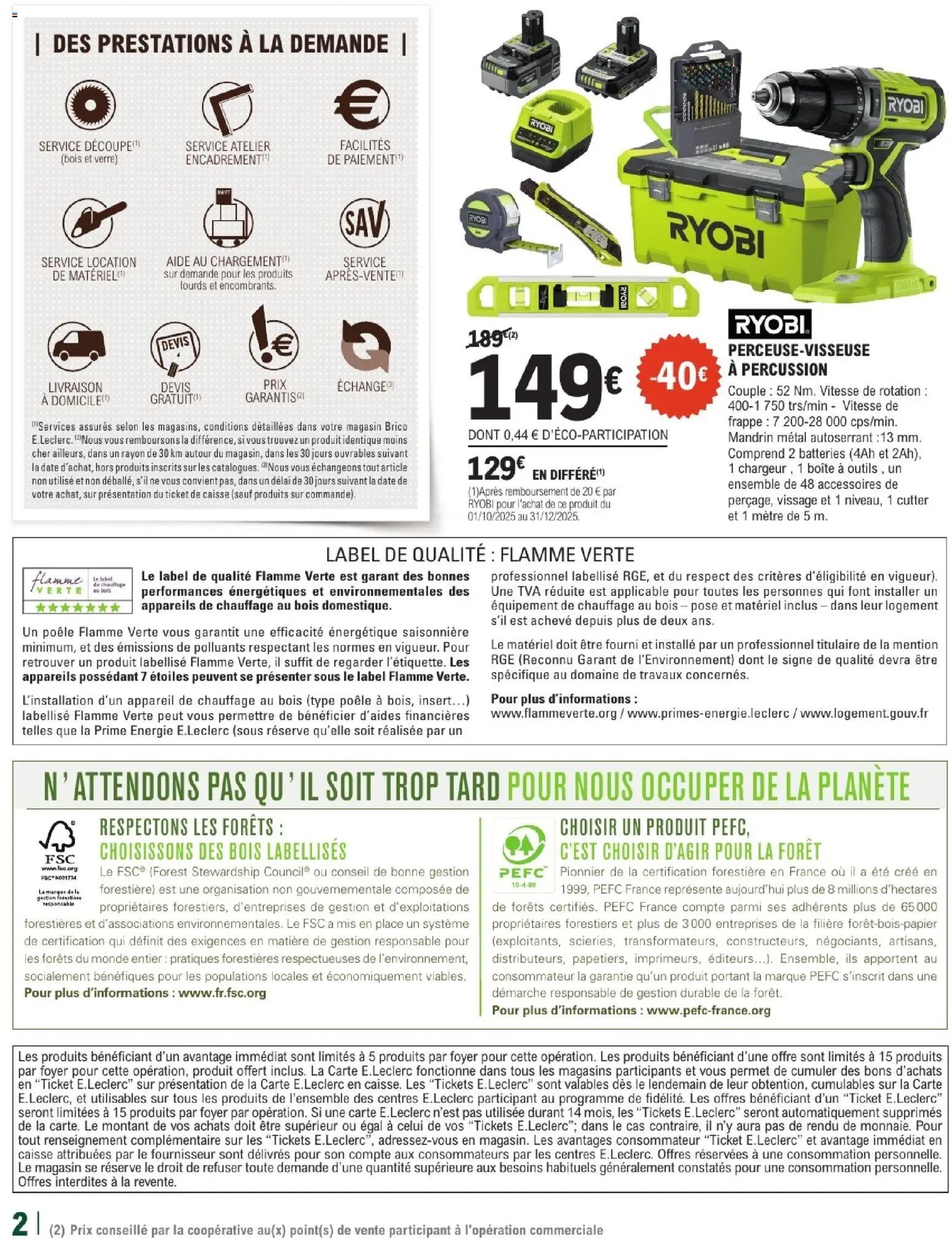 Brico E.Leclerc catalogue