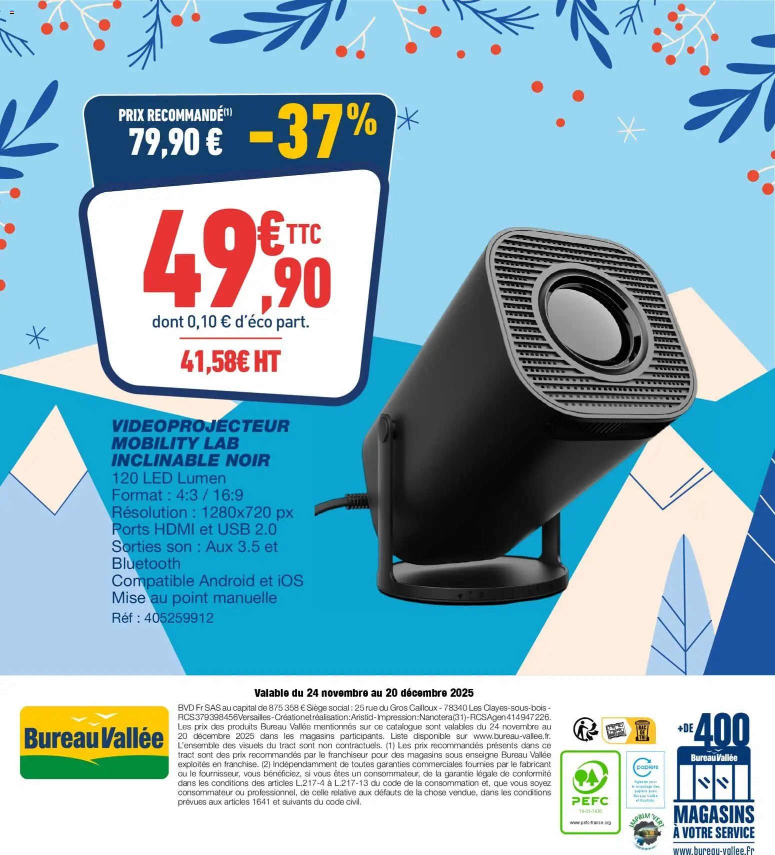 Bureau Vallée catalogue (2025-11-24 - 2025-12-20)