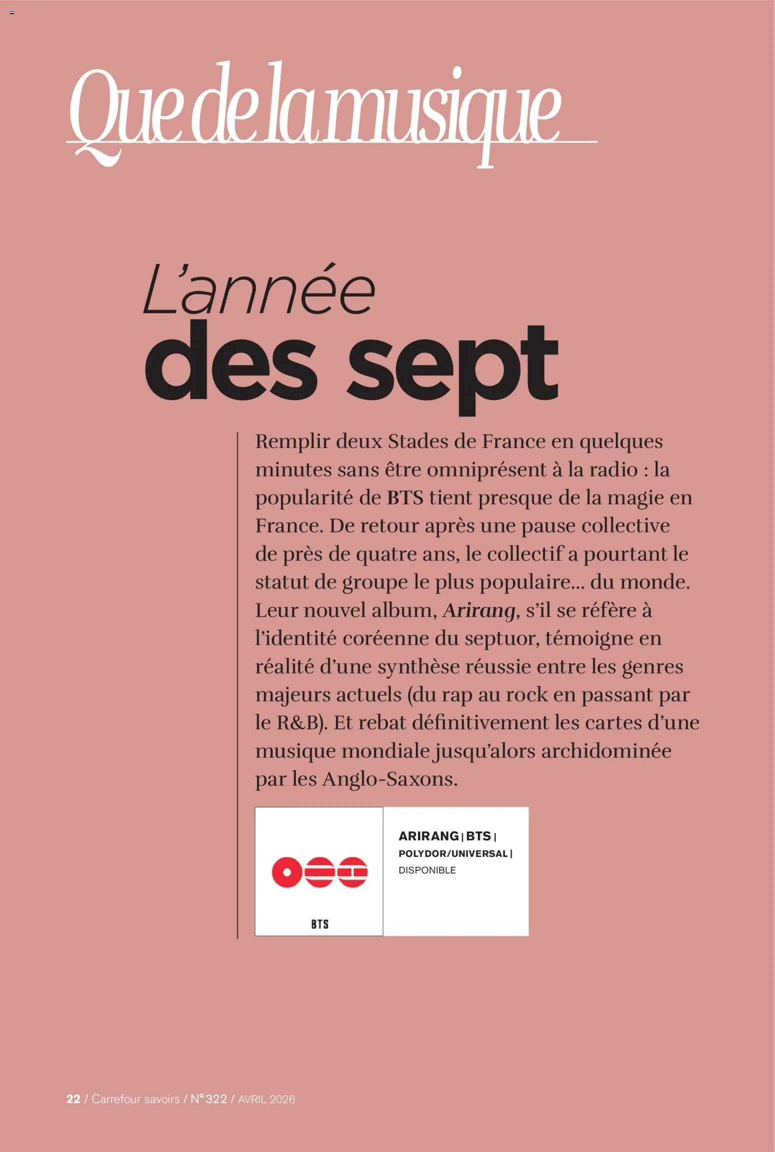 Carrefour contact Magazine