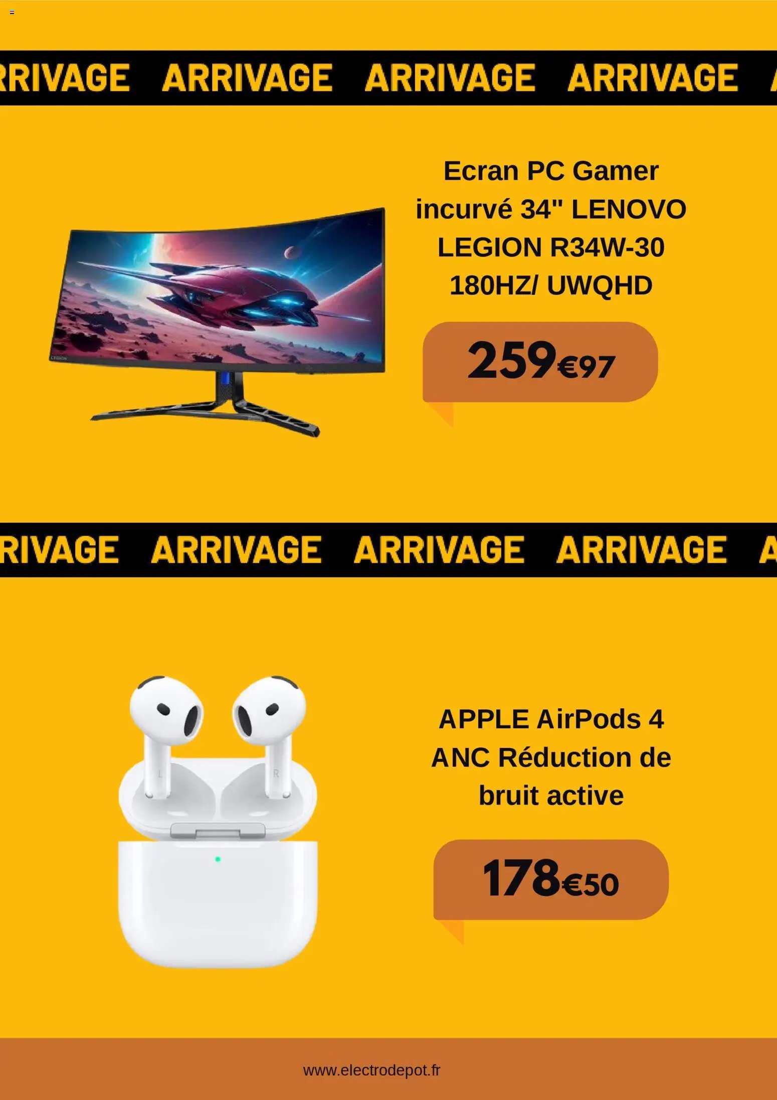 Electro Dépôt catalogue