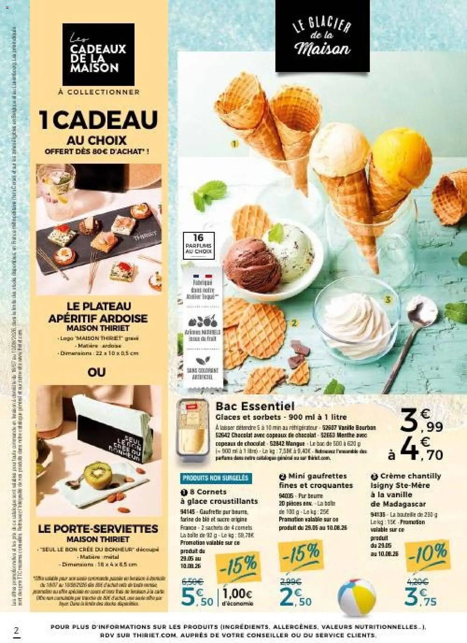Thiriet - Catalogue Livraison 2026