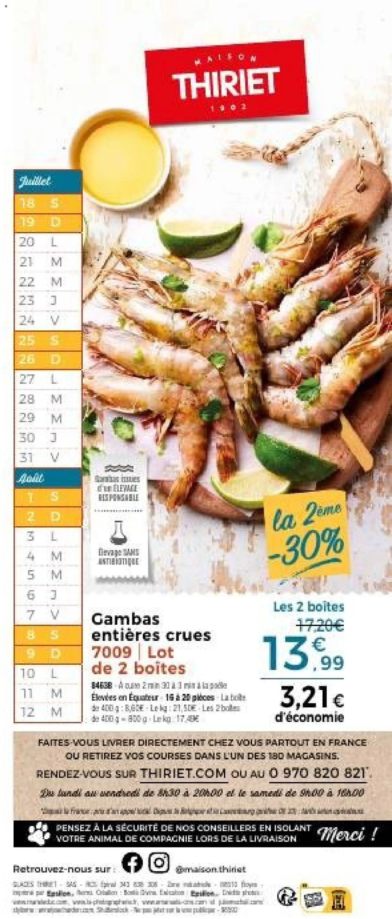 Thiriet - Catalogue Livraison 2026
