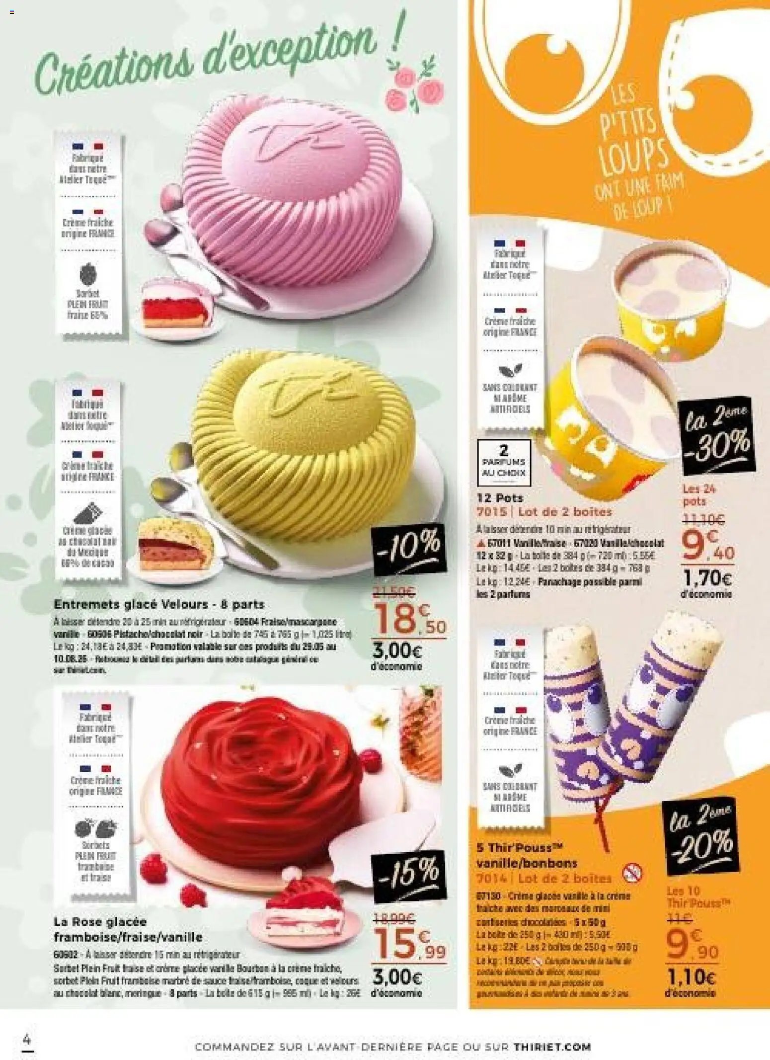 Thiriet - Catalogue Livraison 2026