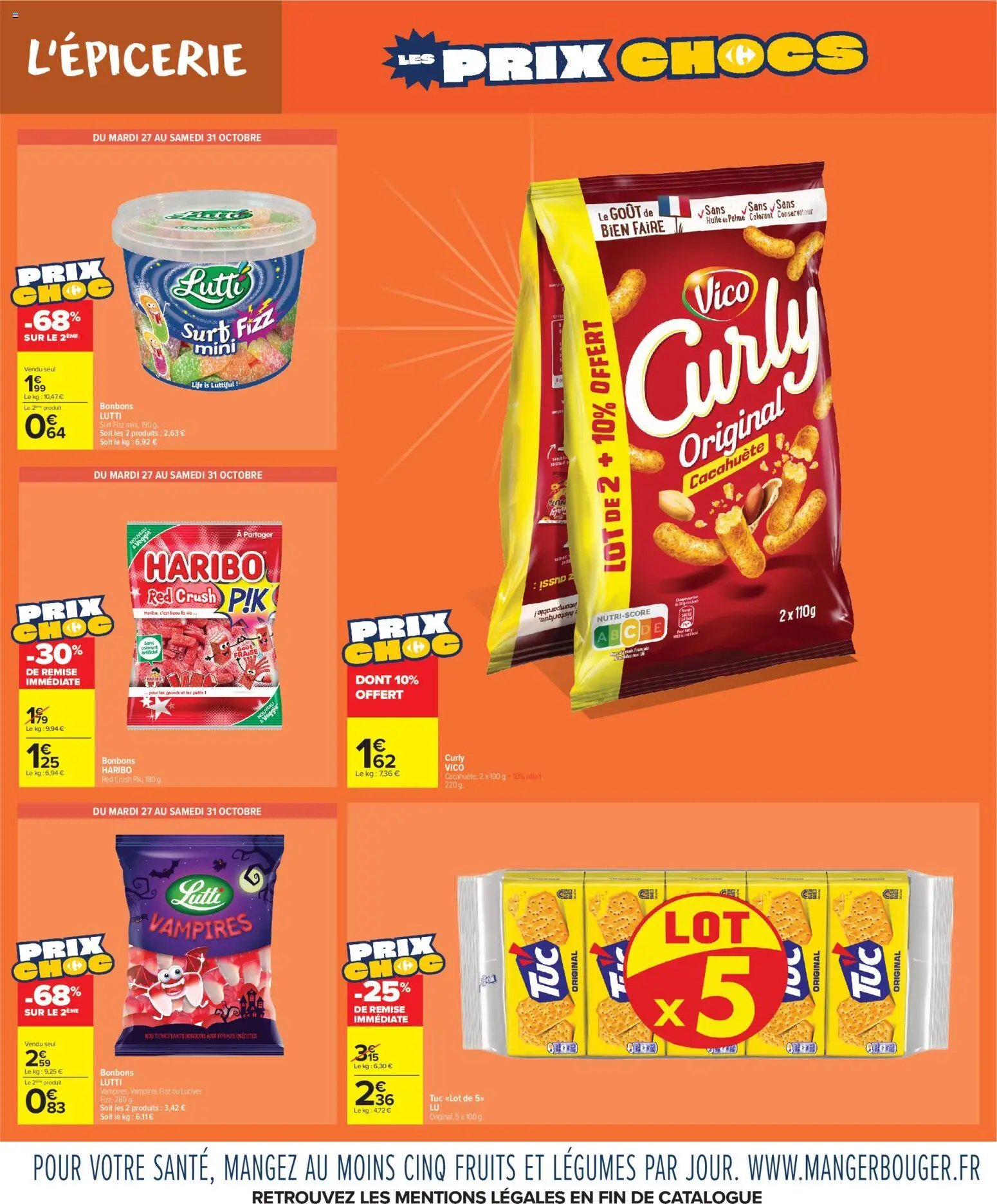 Carrefour Market Les prix chocs