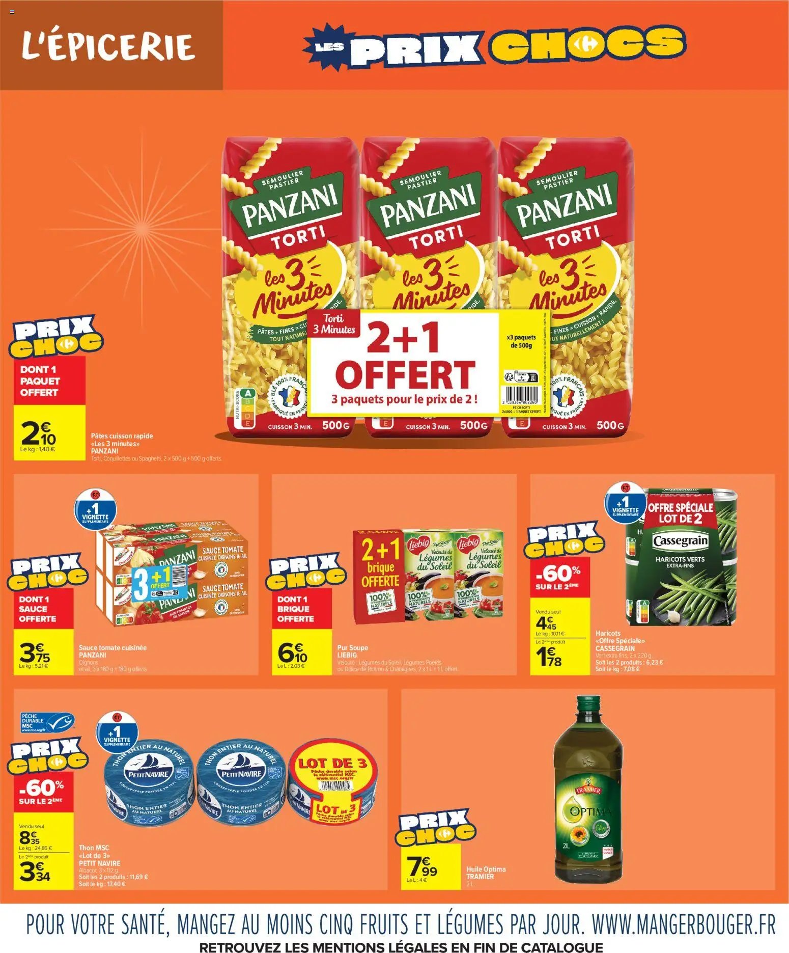 Carrefour Market Les prix chocs