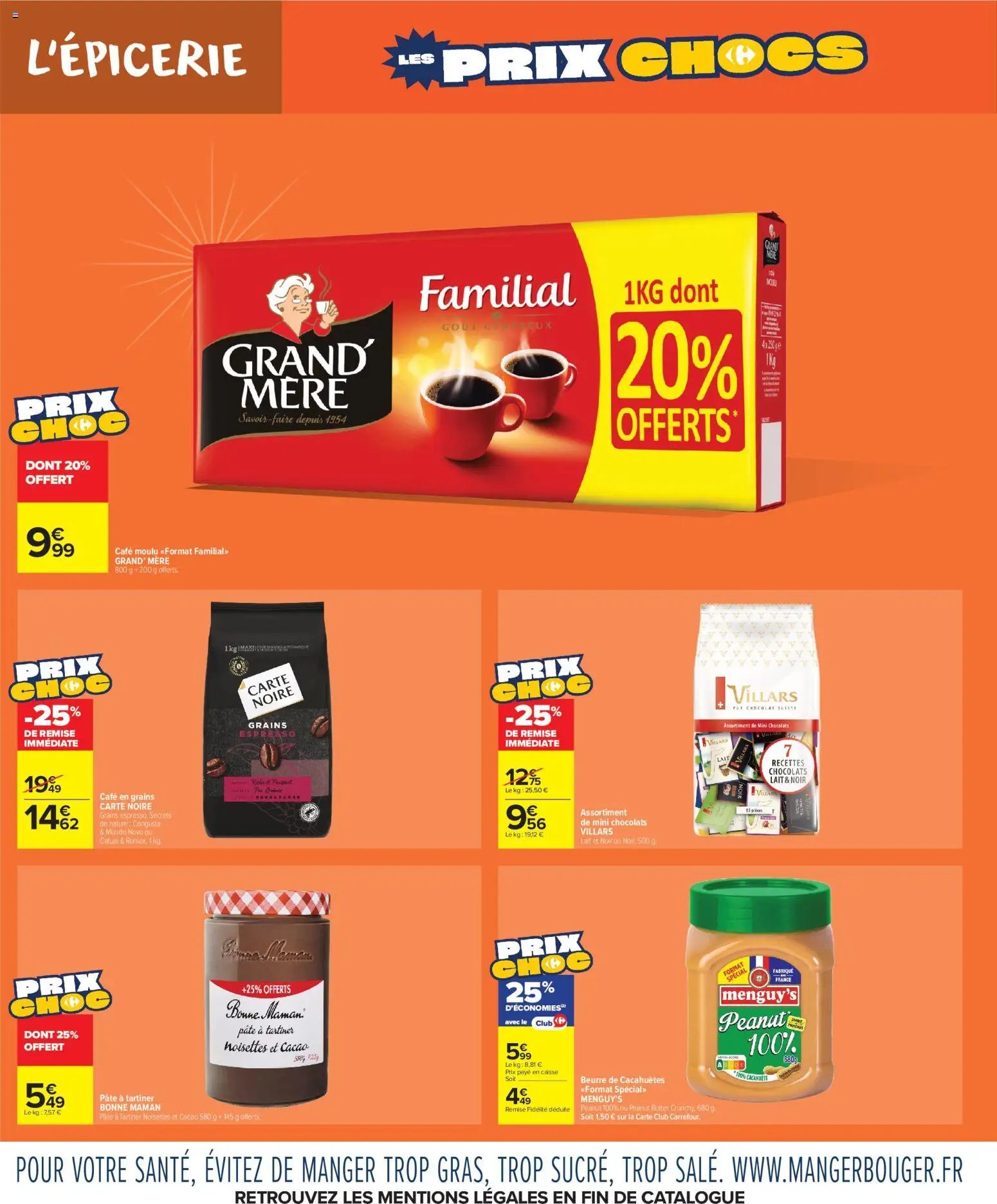Carrefour Market Les prix chocs