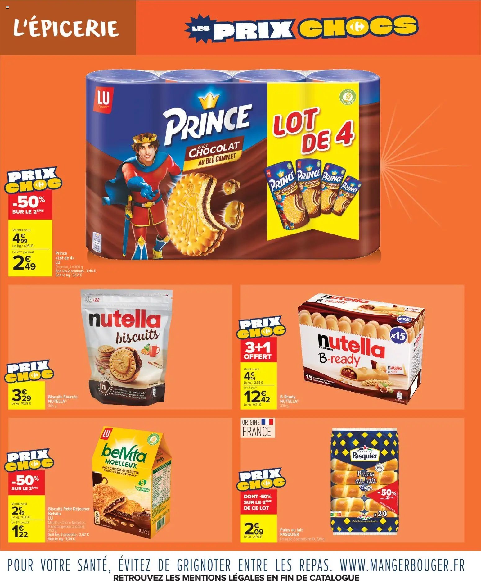 Carrefour Market Les prix chocs