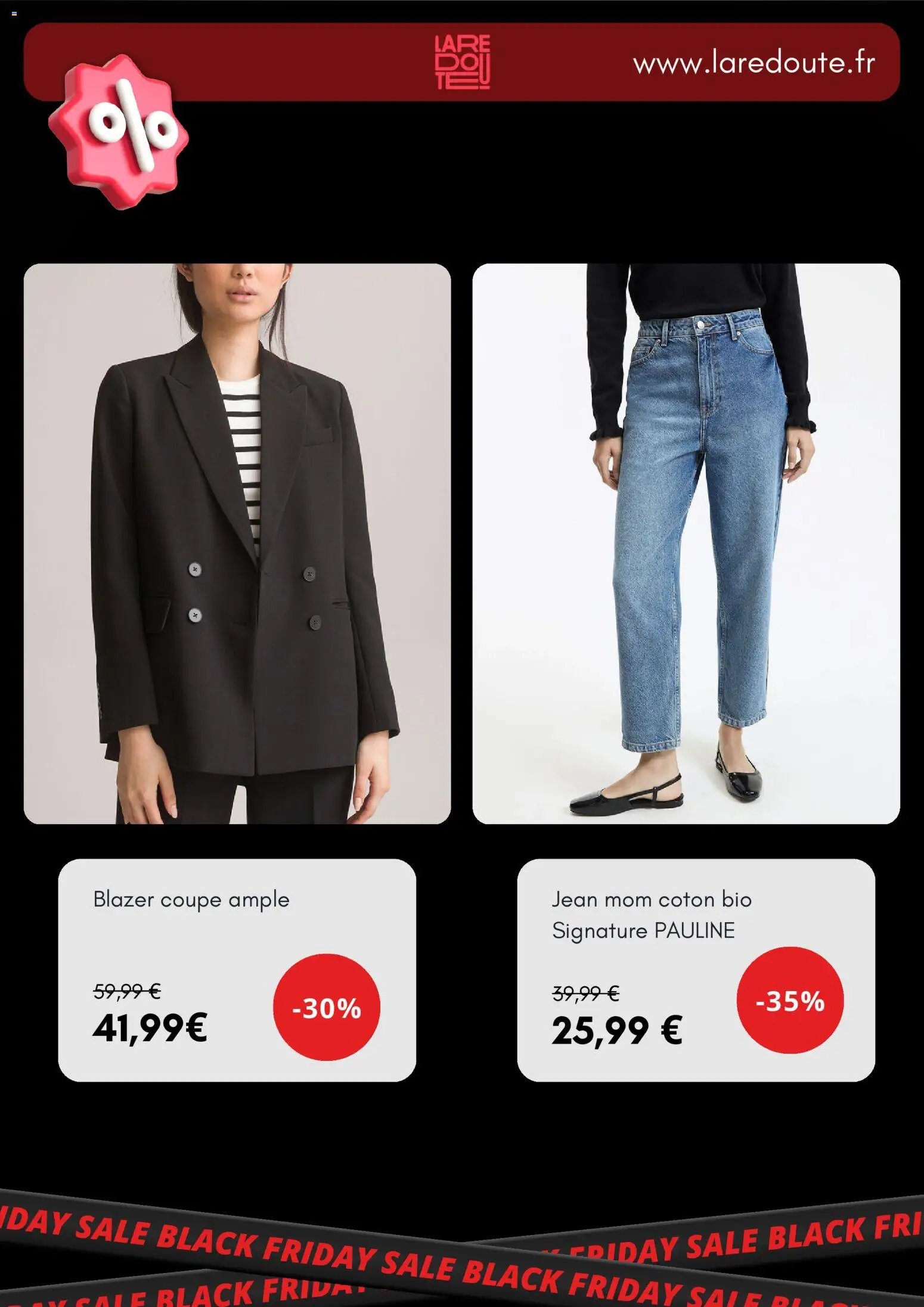 La Redoute Black Friday