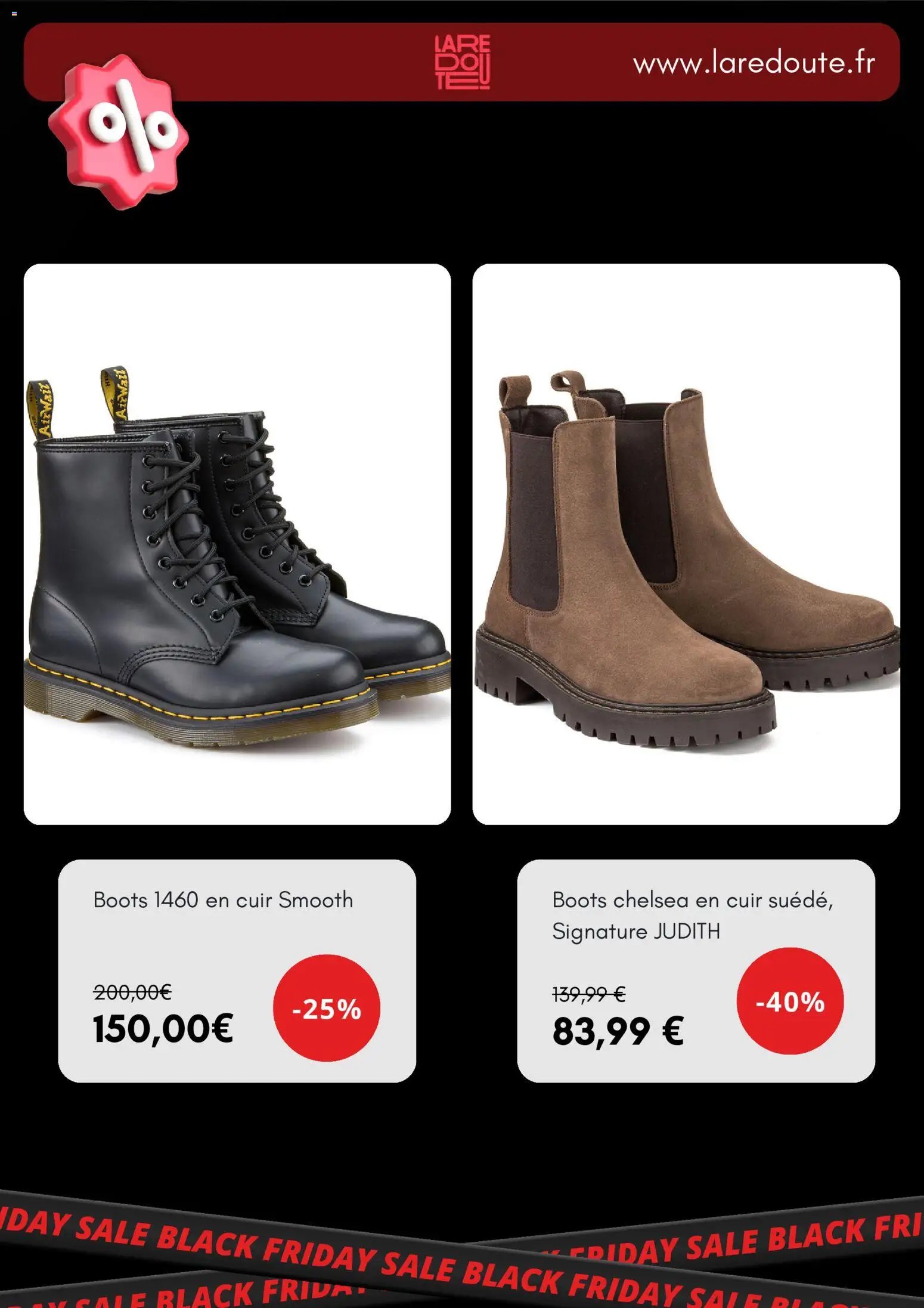 La Redoute Black Friday