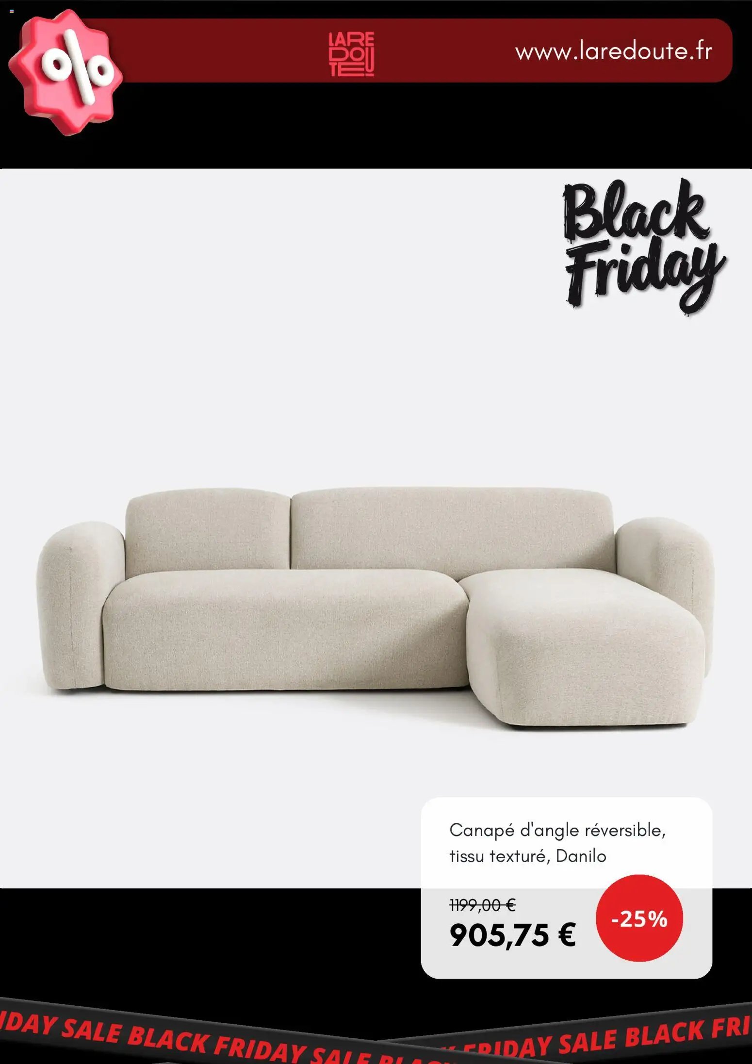 La Redoute Black Friday