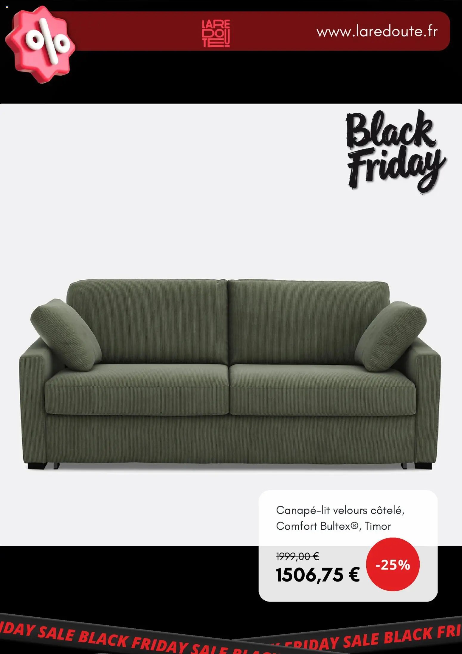 La Redoute Black Friday