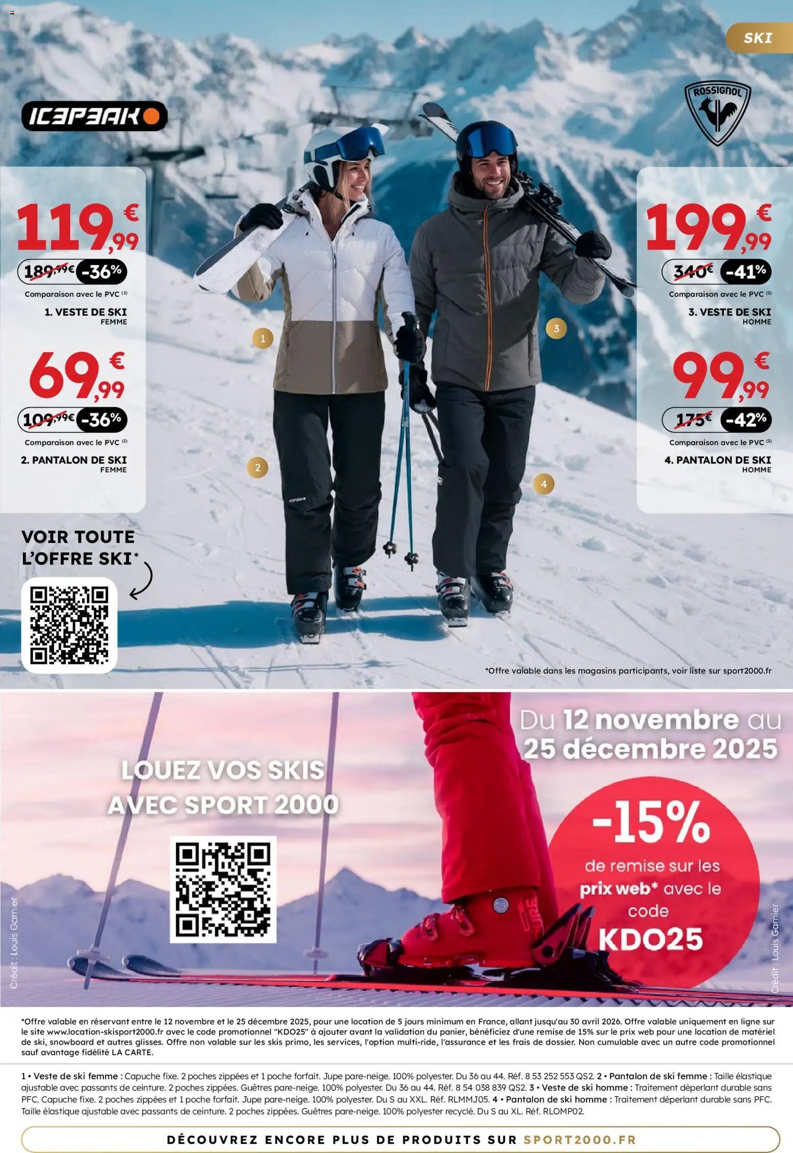 Sport 2000 catalogue Noël (2025-12-01 - 2025-12-25)
