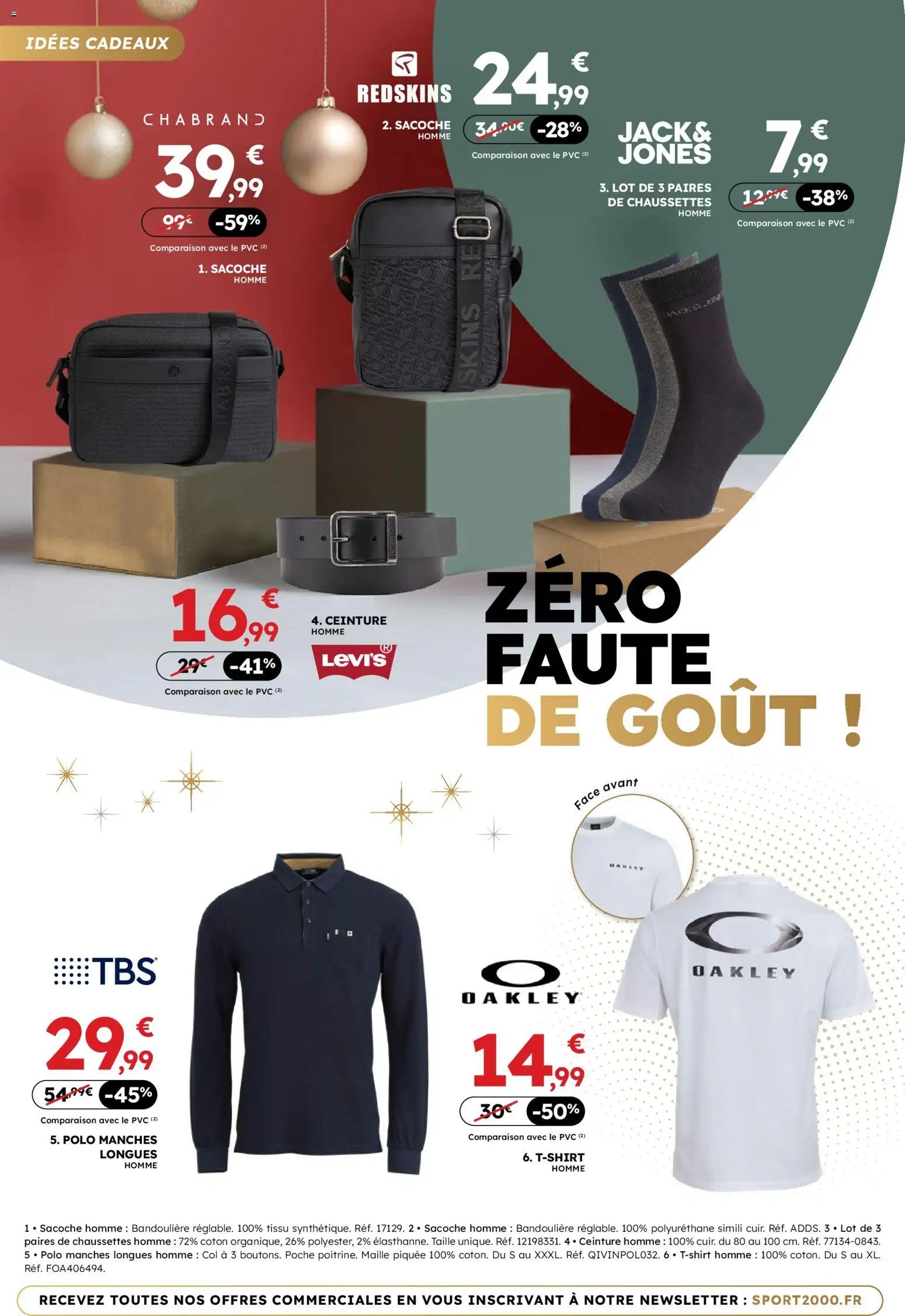 Sport 2000 catalogue Noël (2025-12-01 - 2025-12-25)