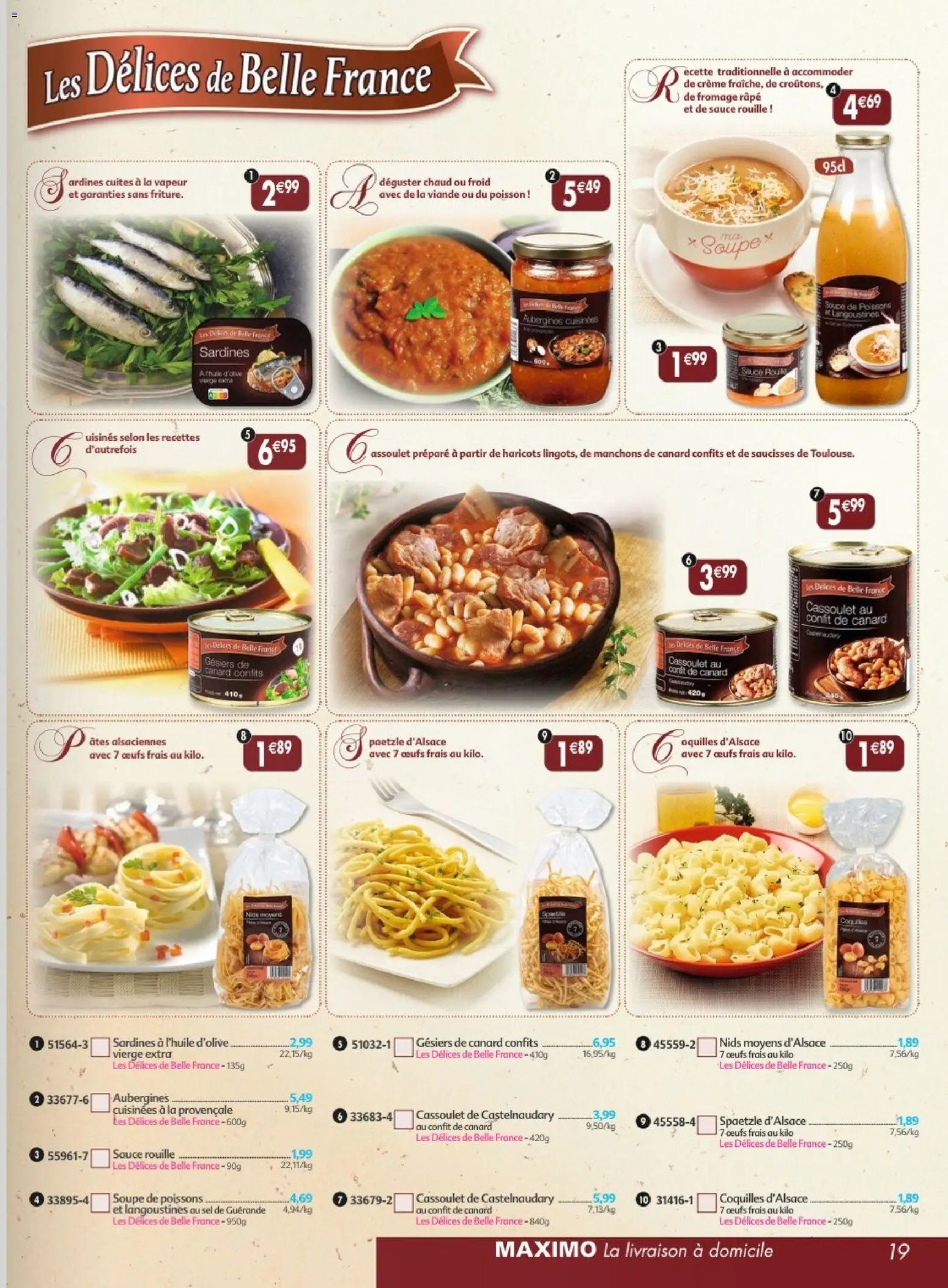 Maximo catalogue (2026-05-22 - 2026-06-18)