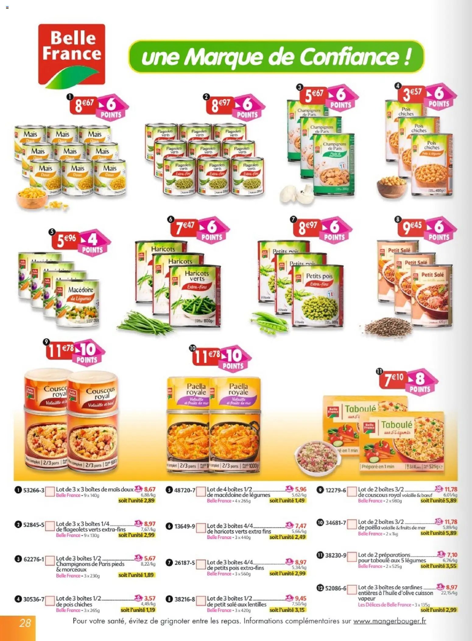 Maximo catalogue (2026-05-22 - 2026-06-18)