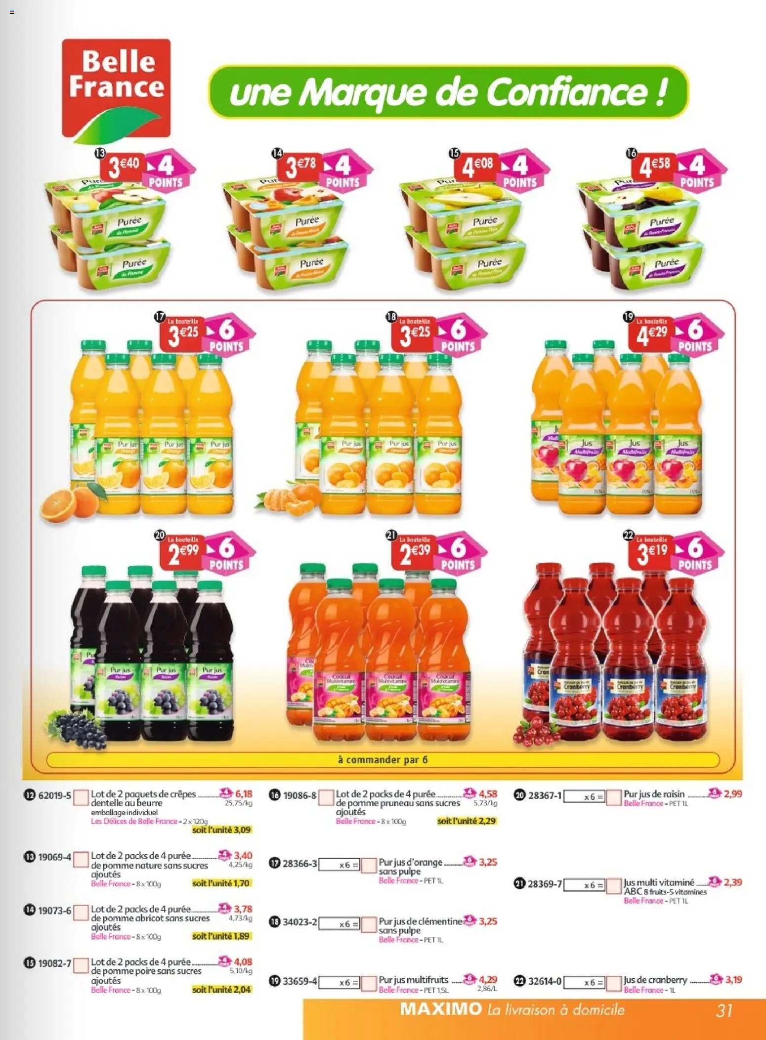 Maximo catalogue (2026-05-22 - 2026-06-18)